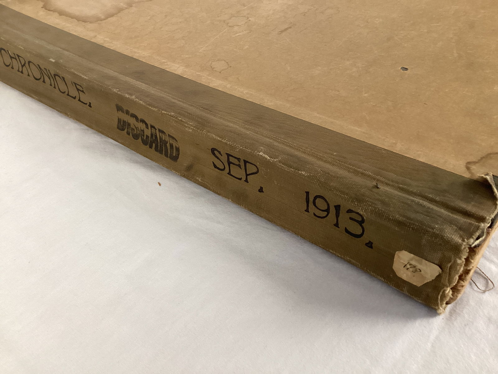 San Francisco Chronicle September 1913 Bound Newspaper Book - 5