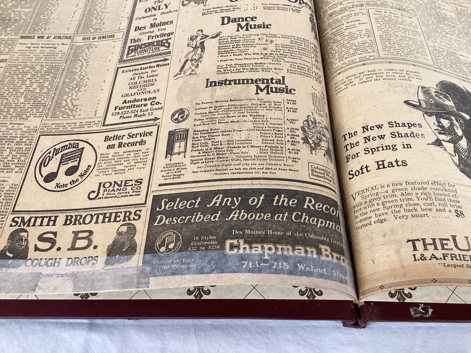 The Des Moines Register March 1, 1920 Bound Newspaper Book - 8