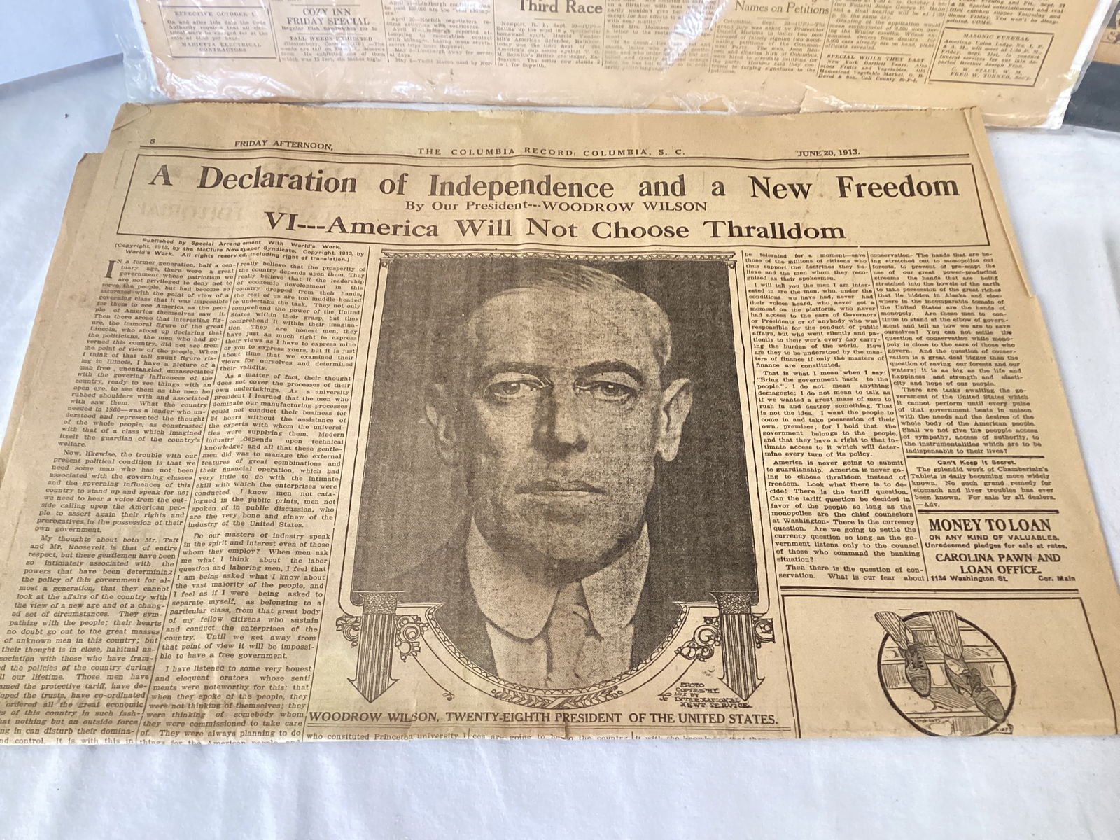 1800s and Early 1900s Newspapers - 10