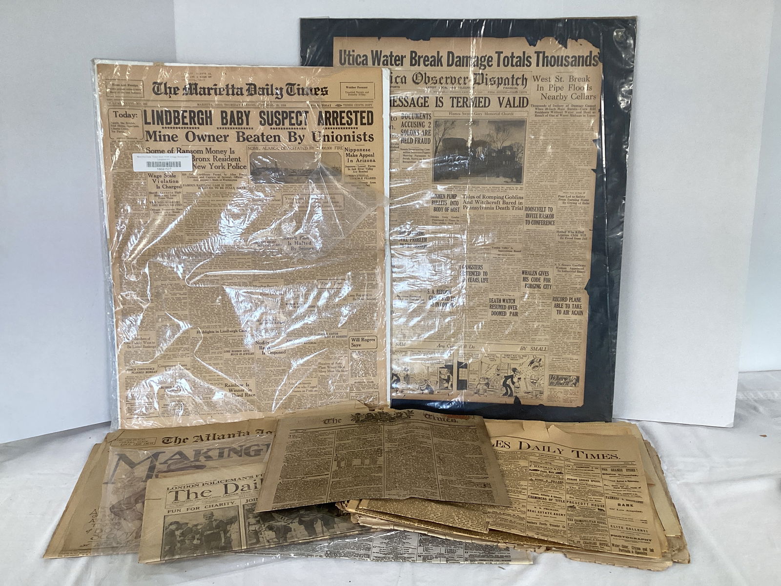 1800s and Early 1900s Newspapers: some may be reprints, please preview