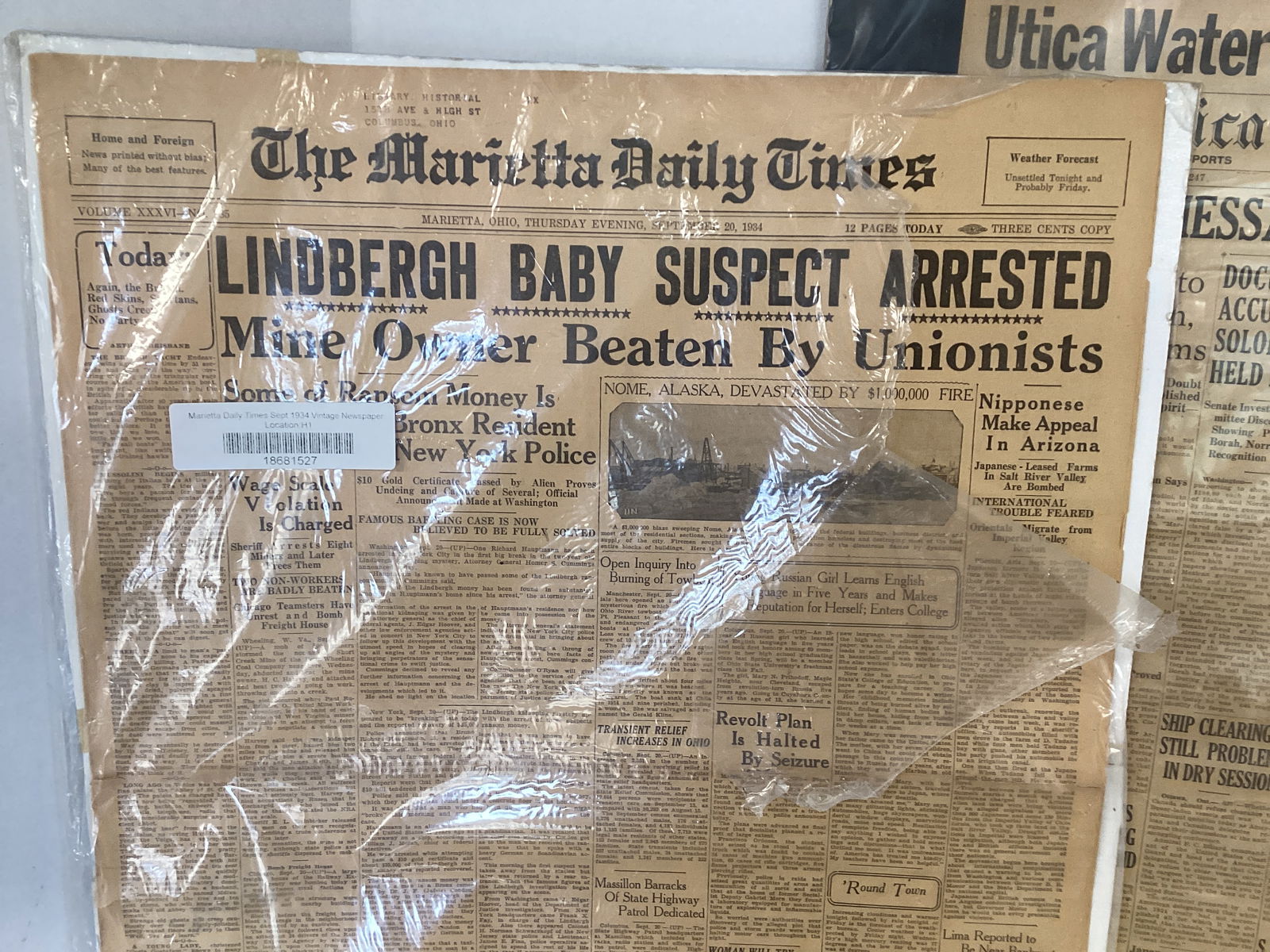 1800s and Early 1900s Newspapers - 2