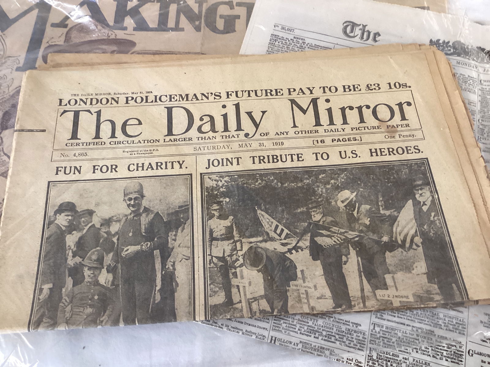 1800s and Early 1900s Newspapers - 8