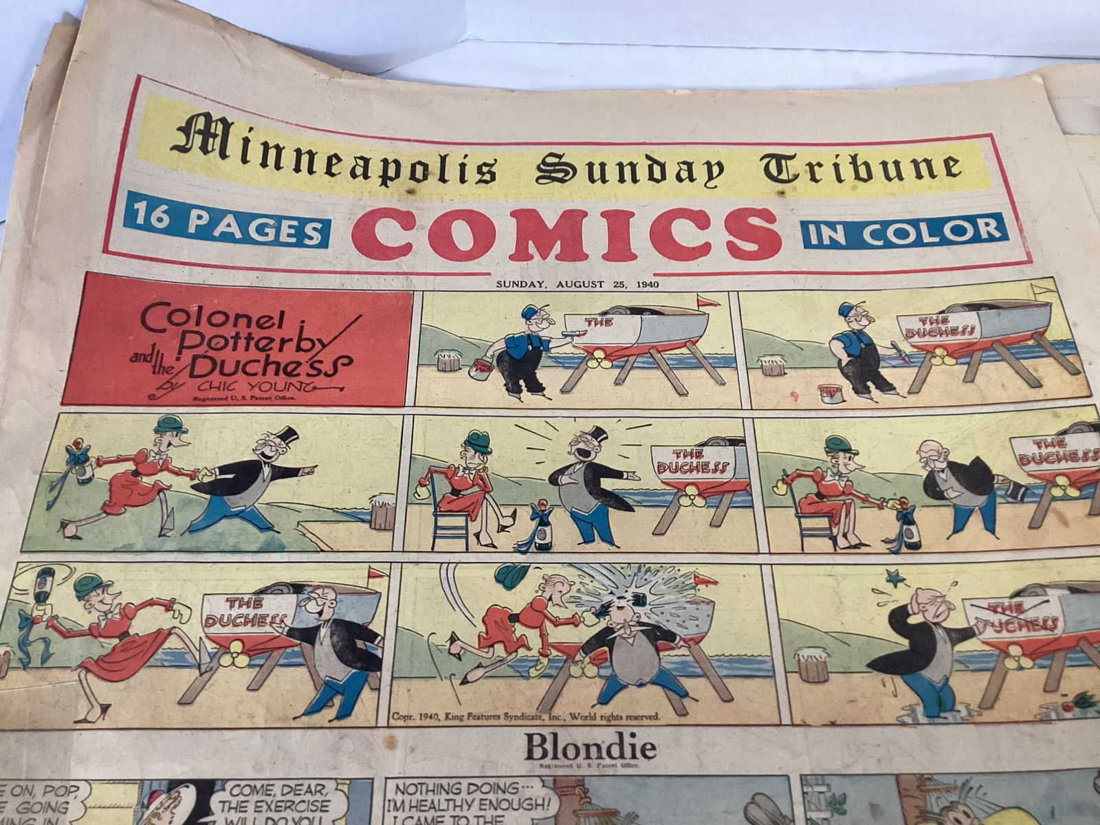 Newspaper Comics Pages - 6