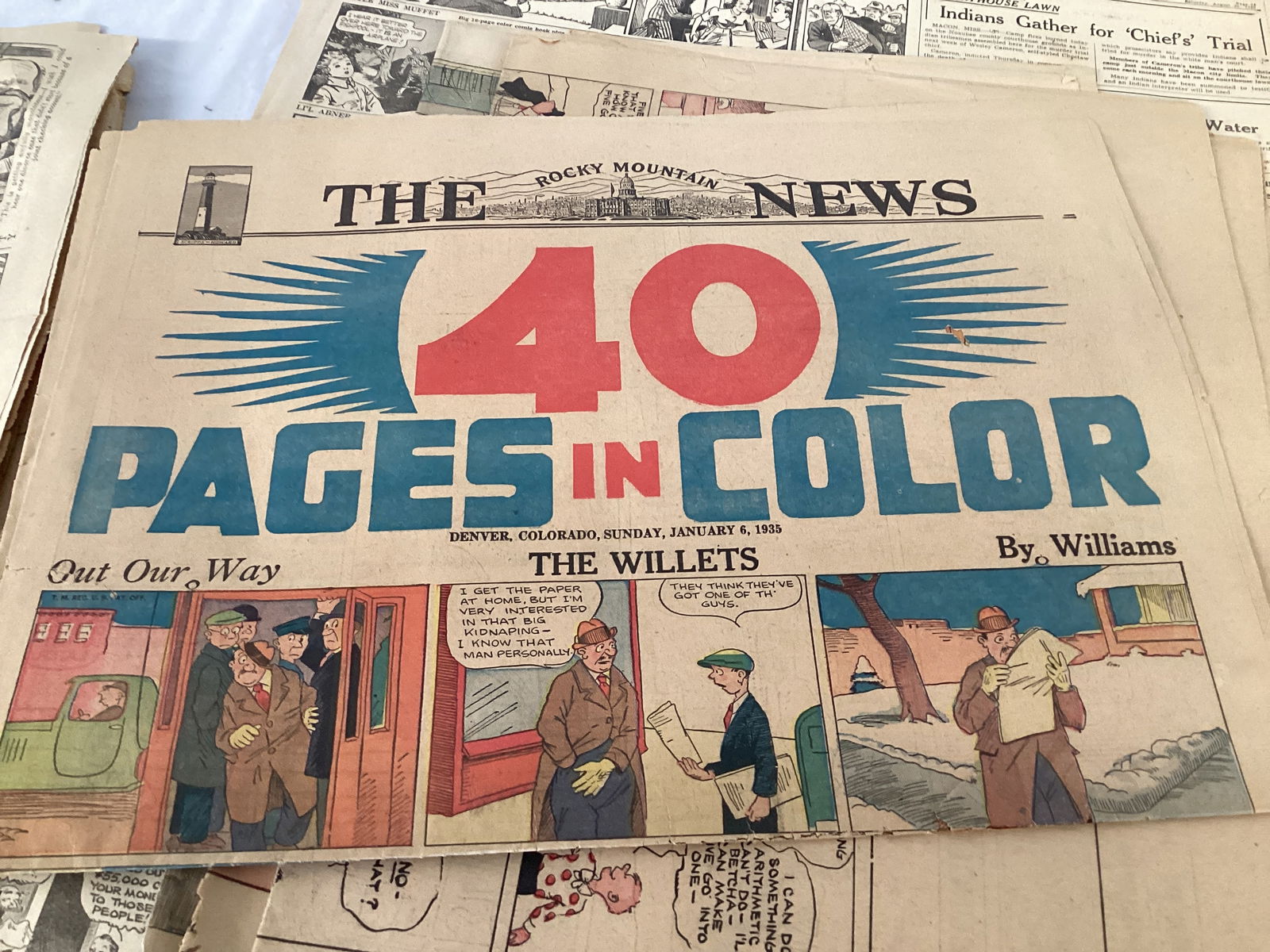 Newspaper Comics Pages - 9