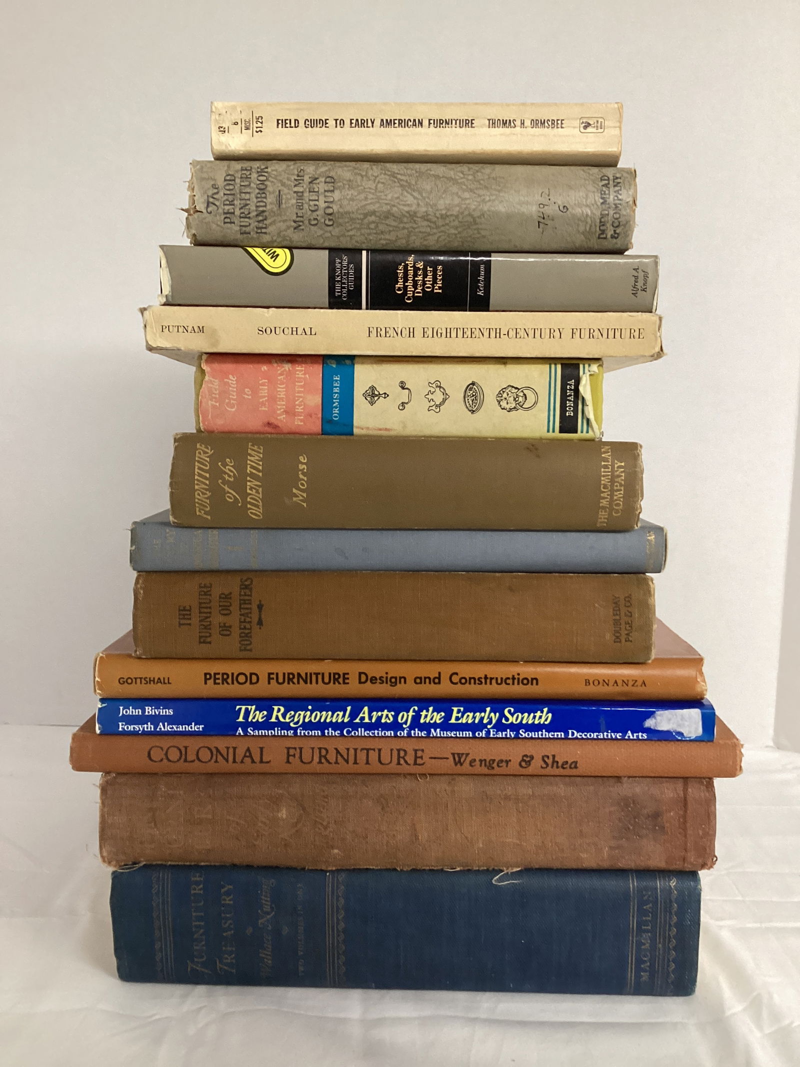 Furniture and Other Reference Books: Please preview and see all photos for titles 