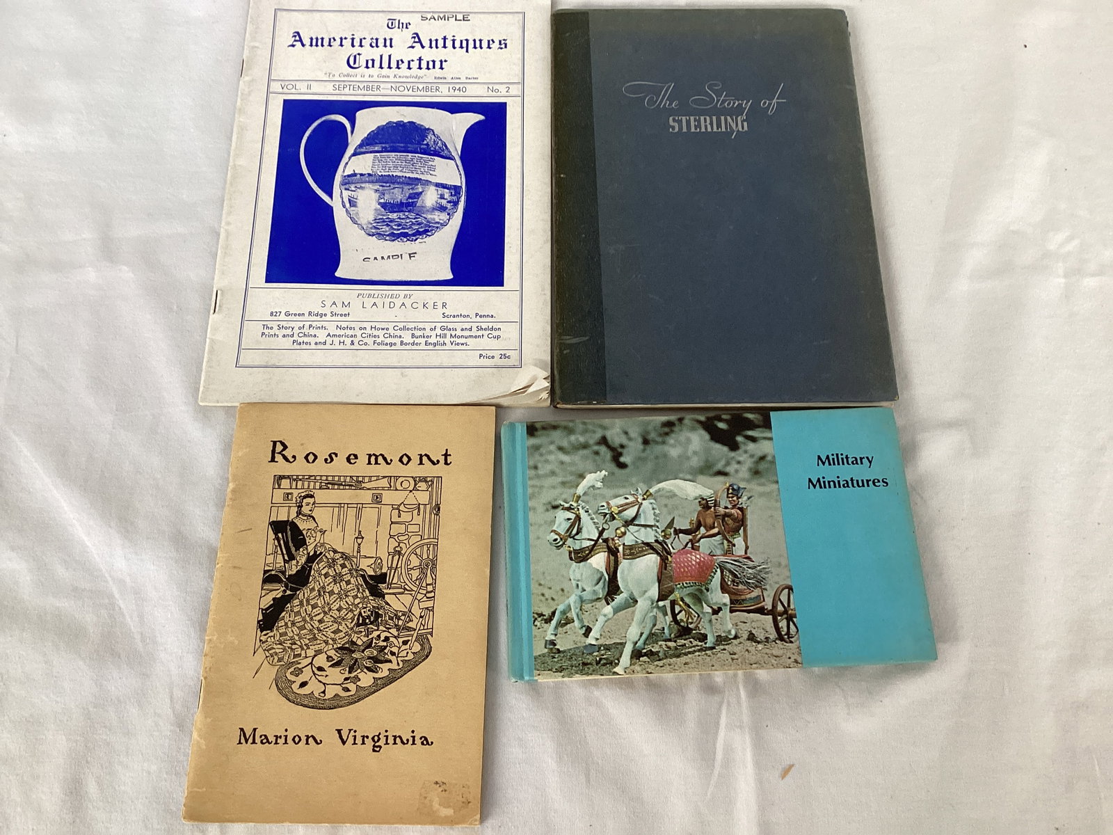 Reference Books - Pottery, Sterling Silver, Clocks, Baskets, and More - 11