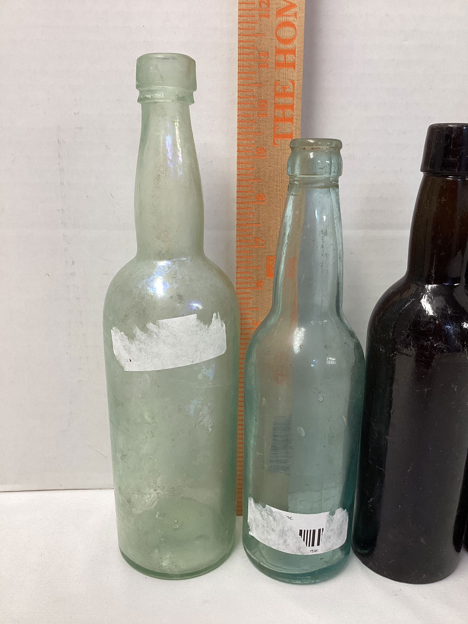 Four Vintage Glass Bottles - 2