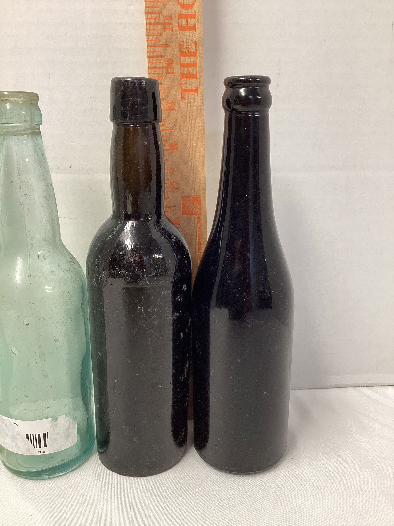 Four Vintage Glass Bottles - 3