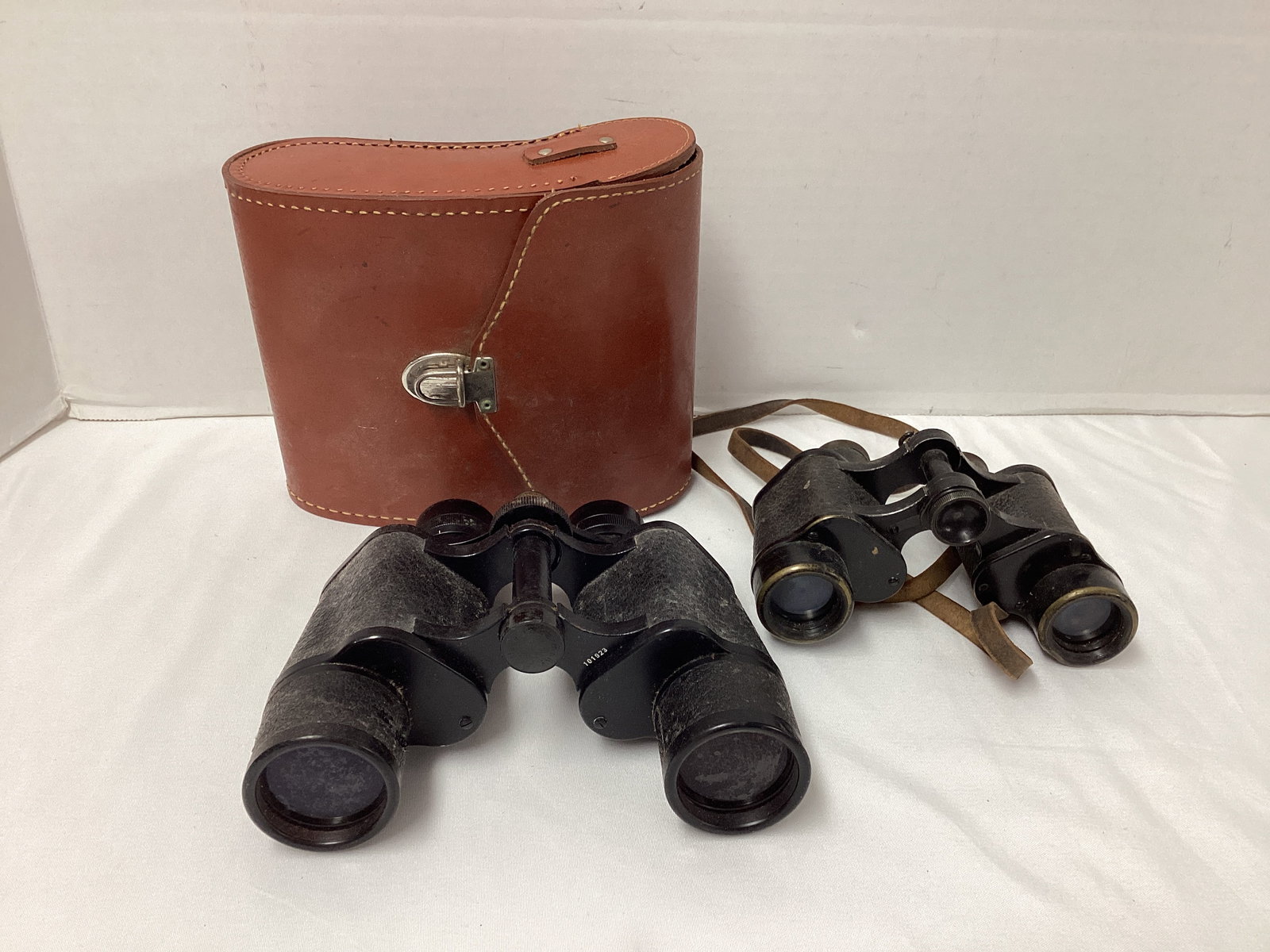 Heine & Co Ranger and Carl Ziess Binoculars: need cleaning, Ranger has a case