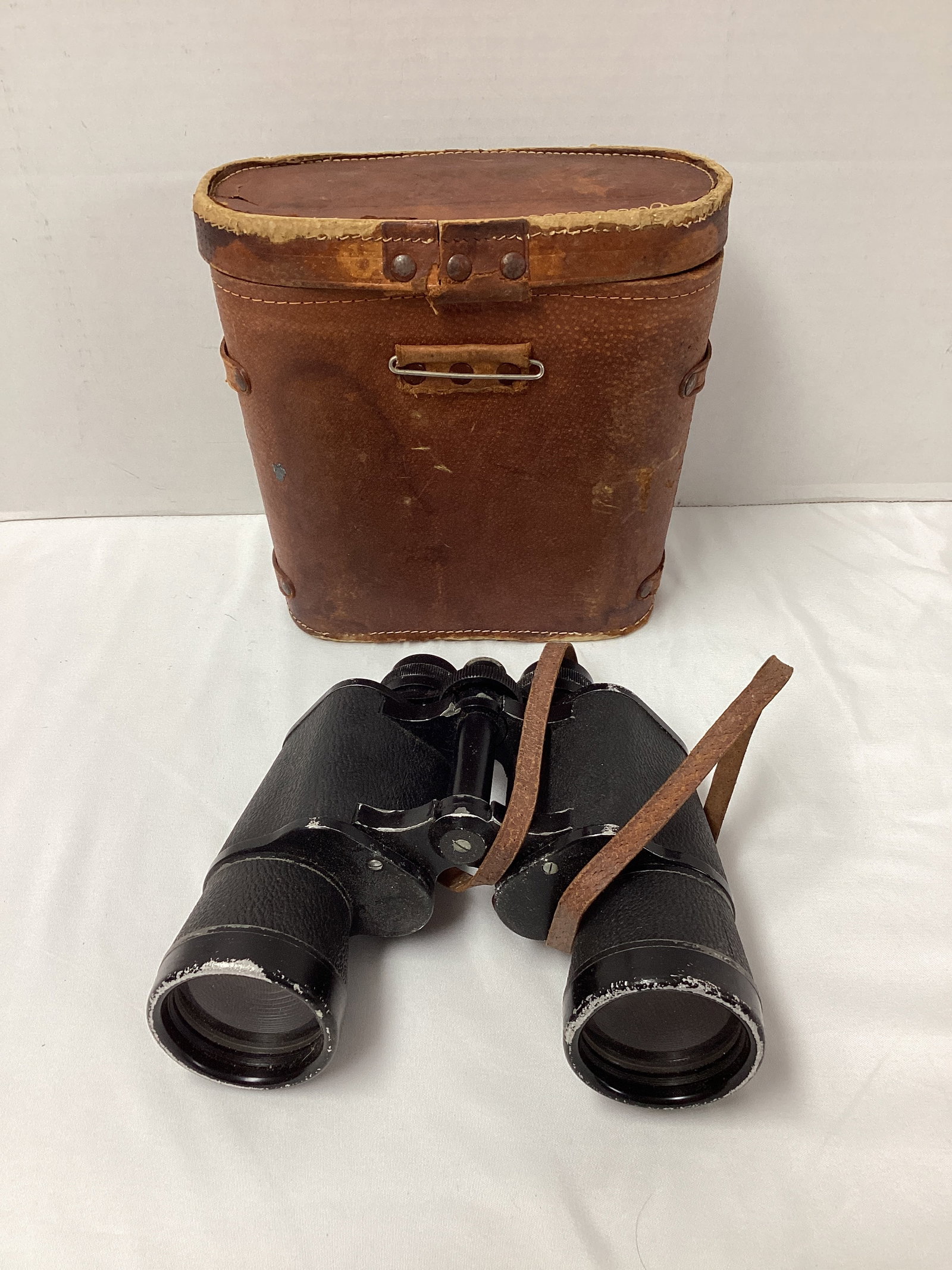 Jason 7x50 Binoculars with Case: case damaged, needs cleaning 