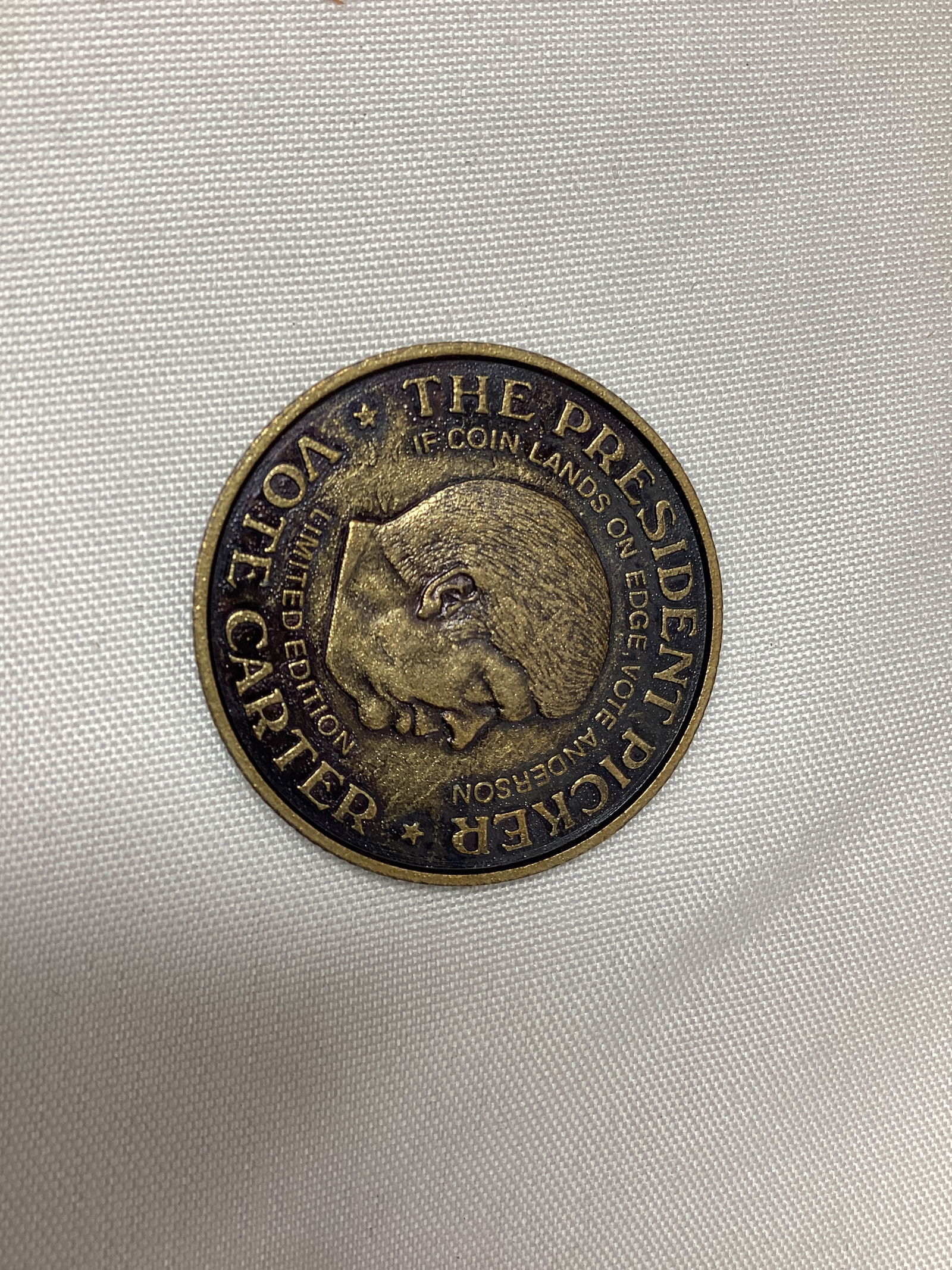 1980 Reagan/Carter/Anderson President Picker Coins - 3