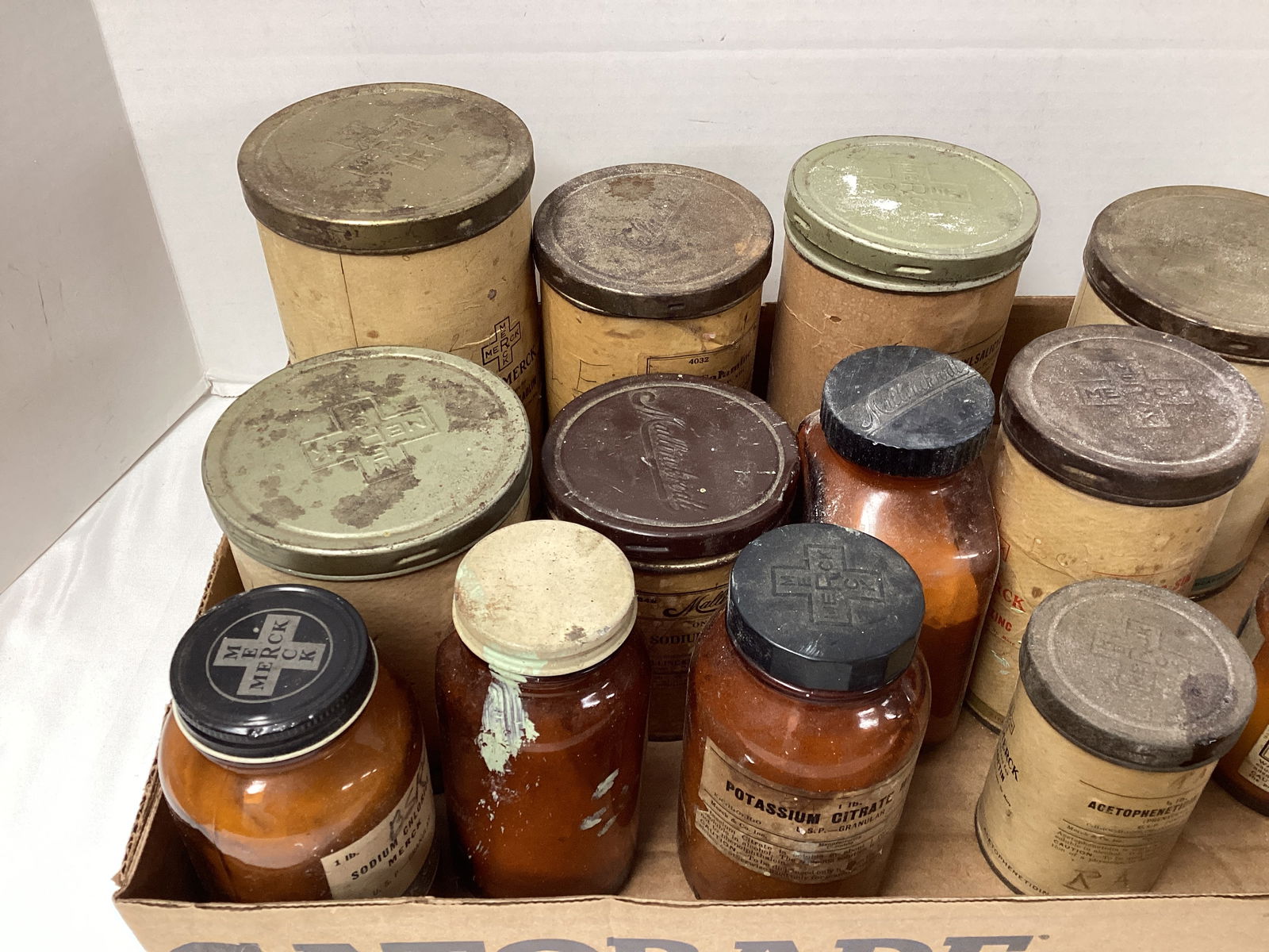 Medicine Powder Jars and Bottles - 2