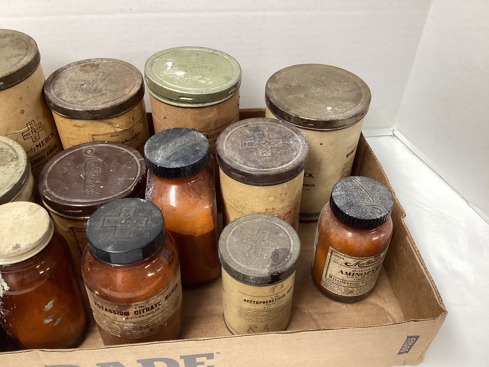 Medicine Powder Jars and Bottles - 3