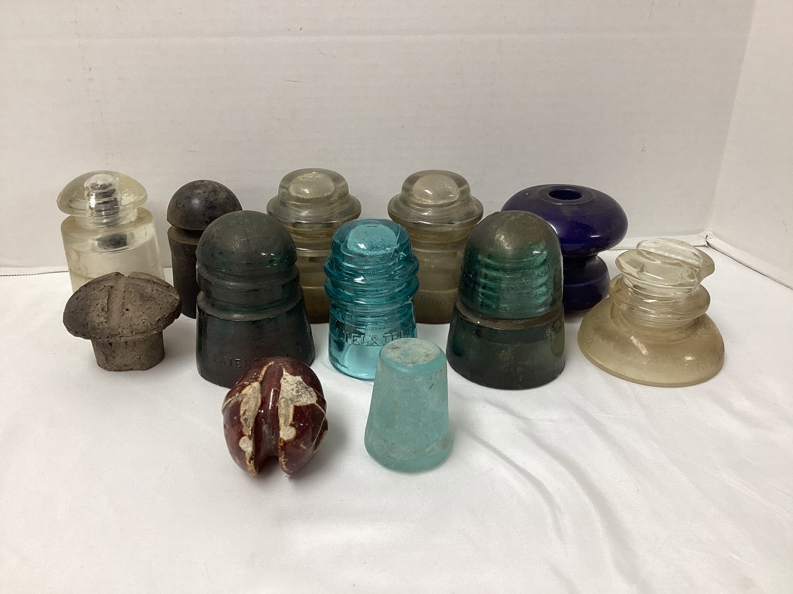 Collection of Insulators: some chips 