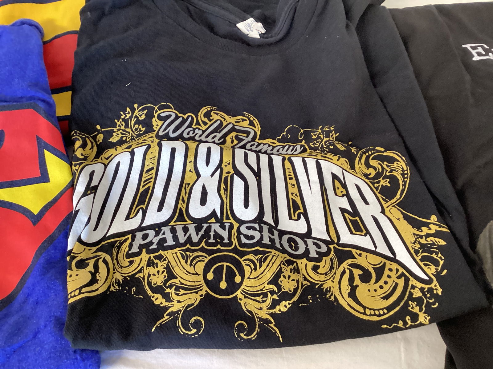 Pop Culture T-Shirts - Walking Dead, Gold & Silver Pawn Shop, Back to the Future, Superman - 5