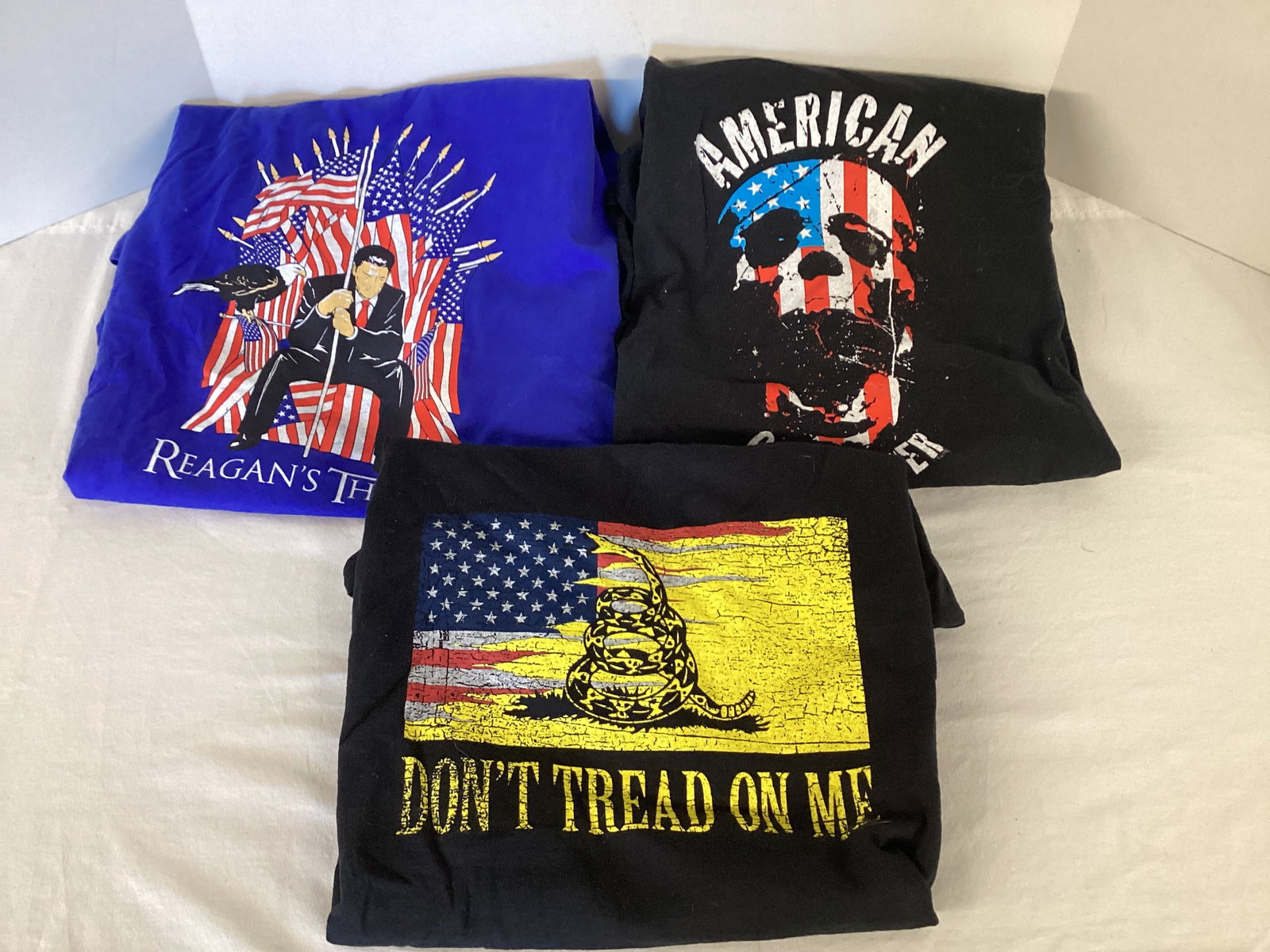 Political/Patriotic T-Shirts: all x-large 