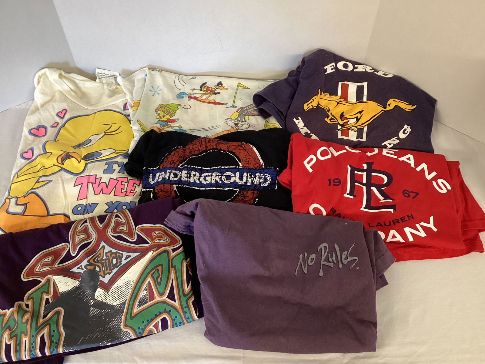 Pop Culture T-Shirts - Ford Mustang, Underground, No Rules, and More: .