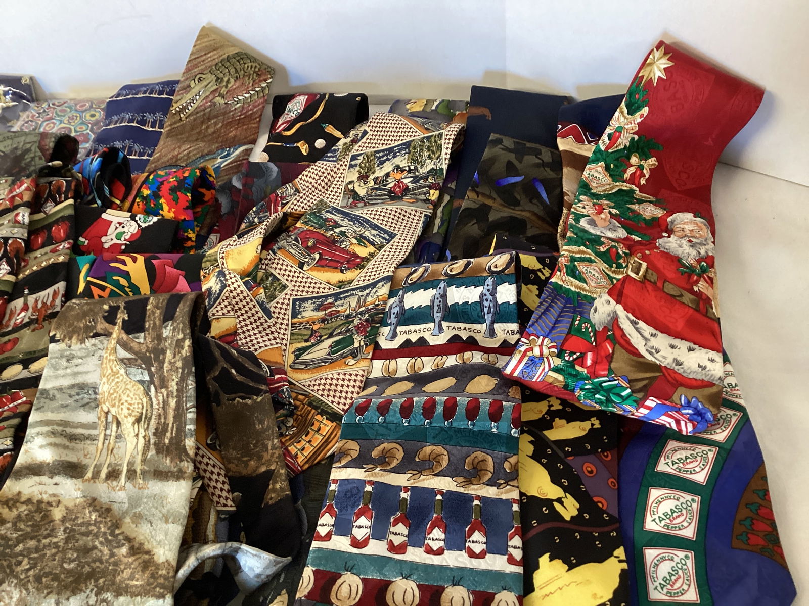 Men's Ties - Loony Toons, WWF, Jerry Garcia, Florida Panthers, Tabasco - 5