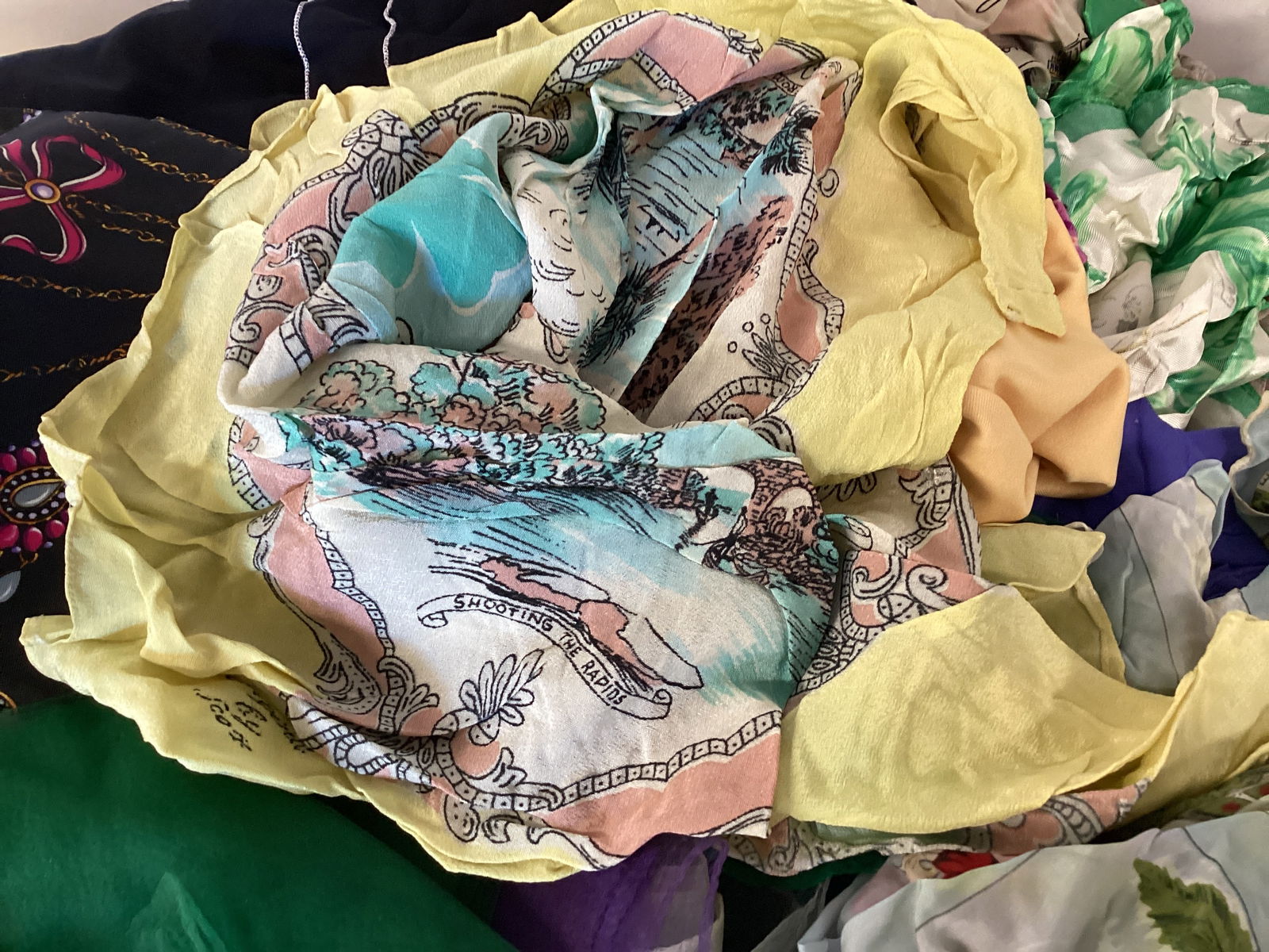 Vintage Scarves and Handkerchiefs - 3