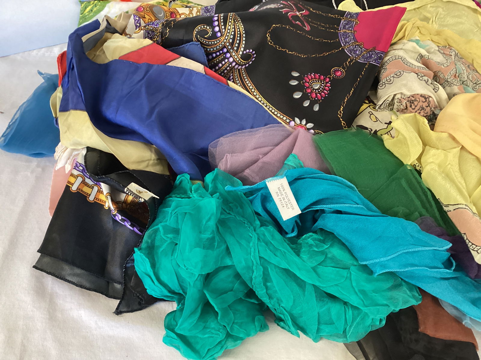 Vintage Scarves and Handkerchiefs - 5