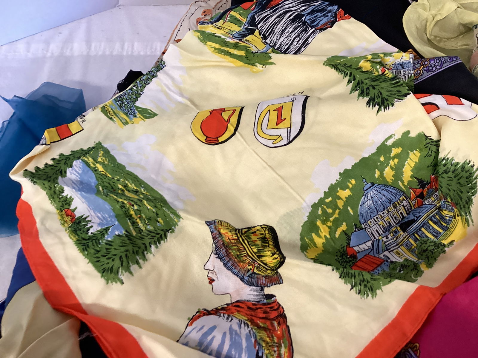 Vintage Scarves and Handkerchiefs - 6