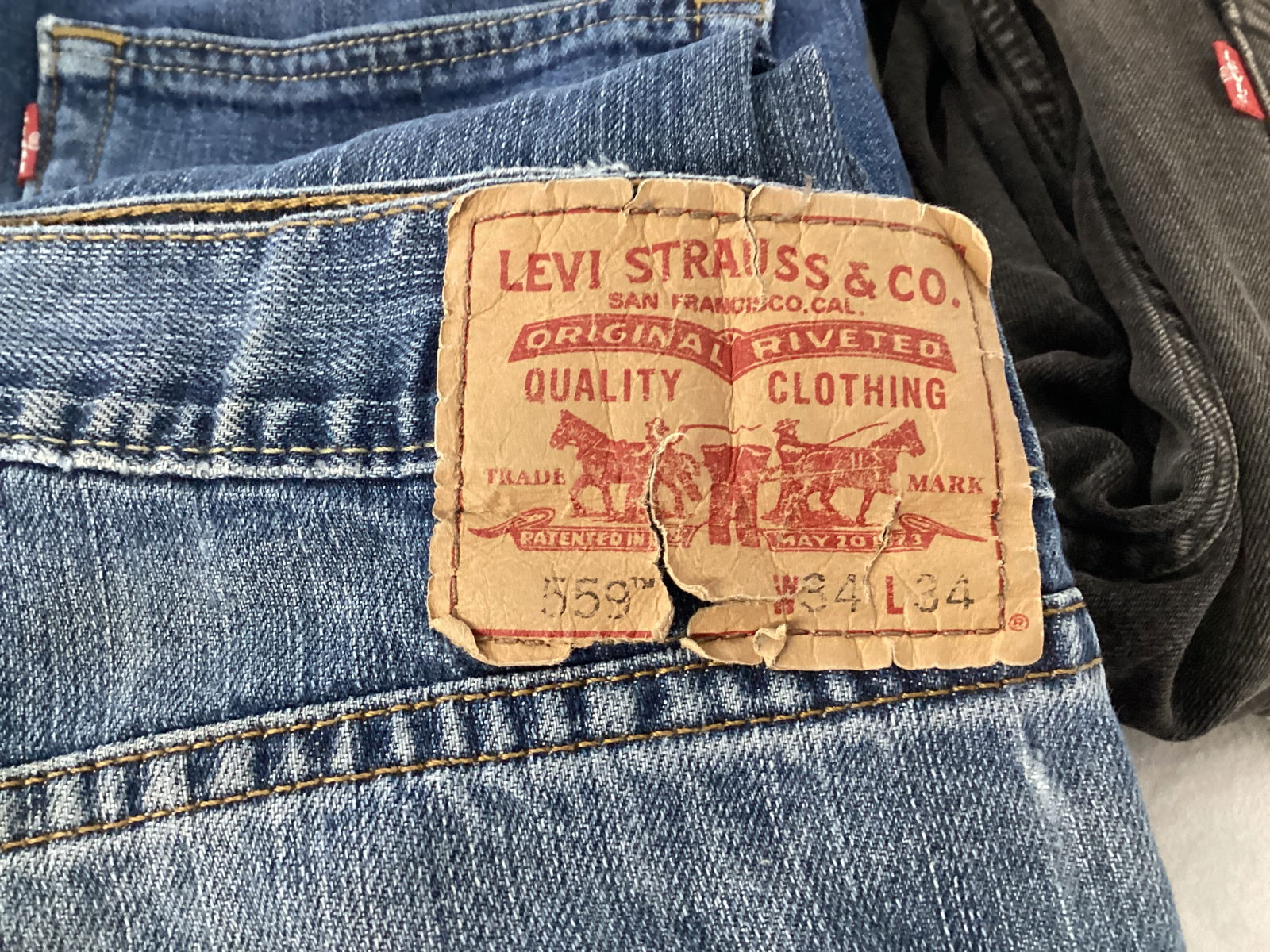 Four Pair of Levi Strauss Jeans - 8