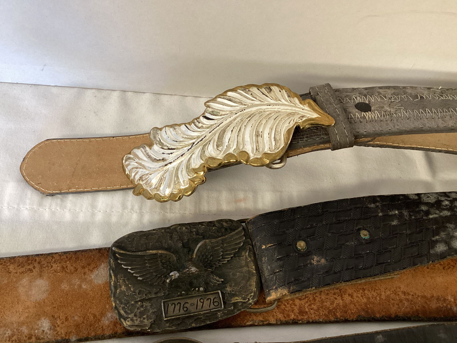 Leather Belts with Belt Buckles - 5