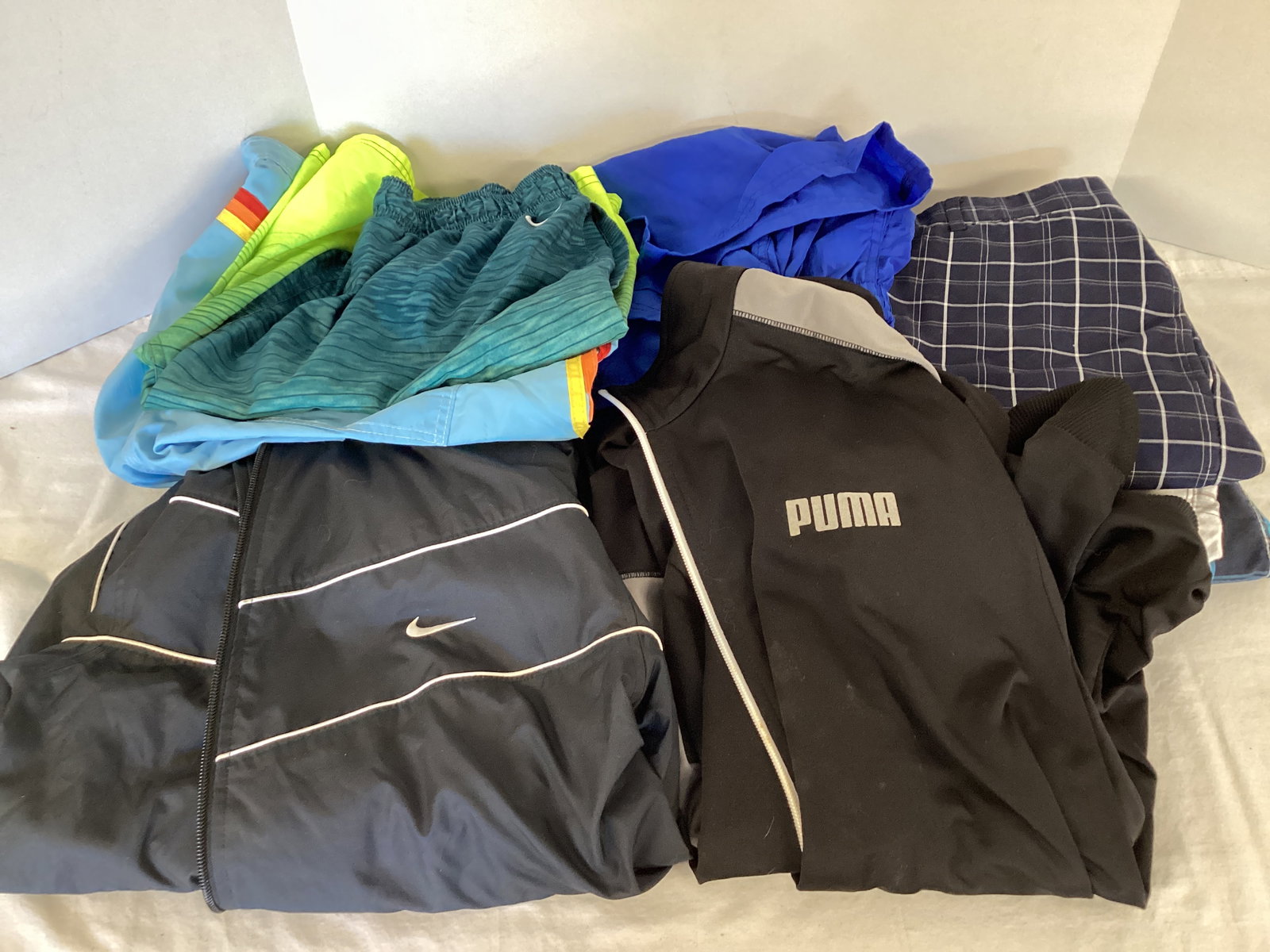 Men's Shorts and Athletic Jackets: . 