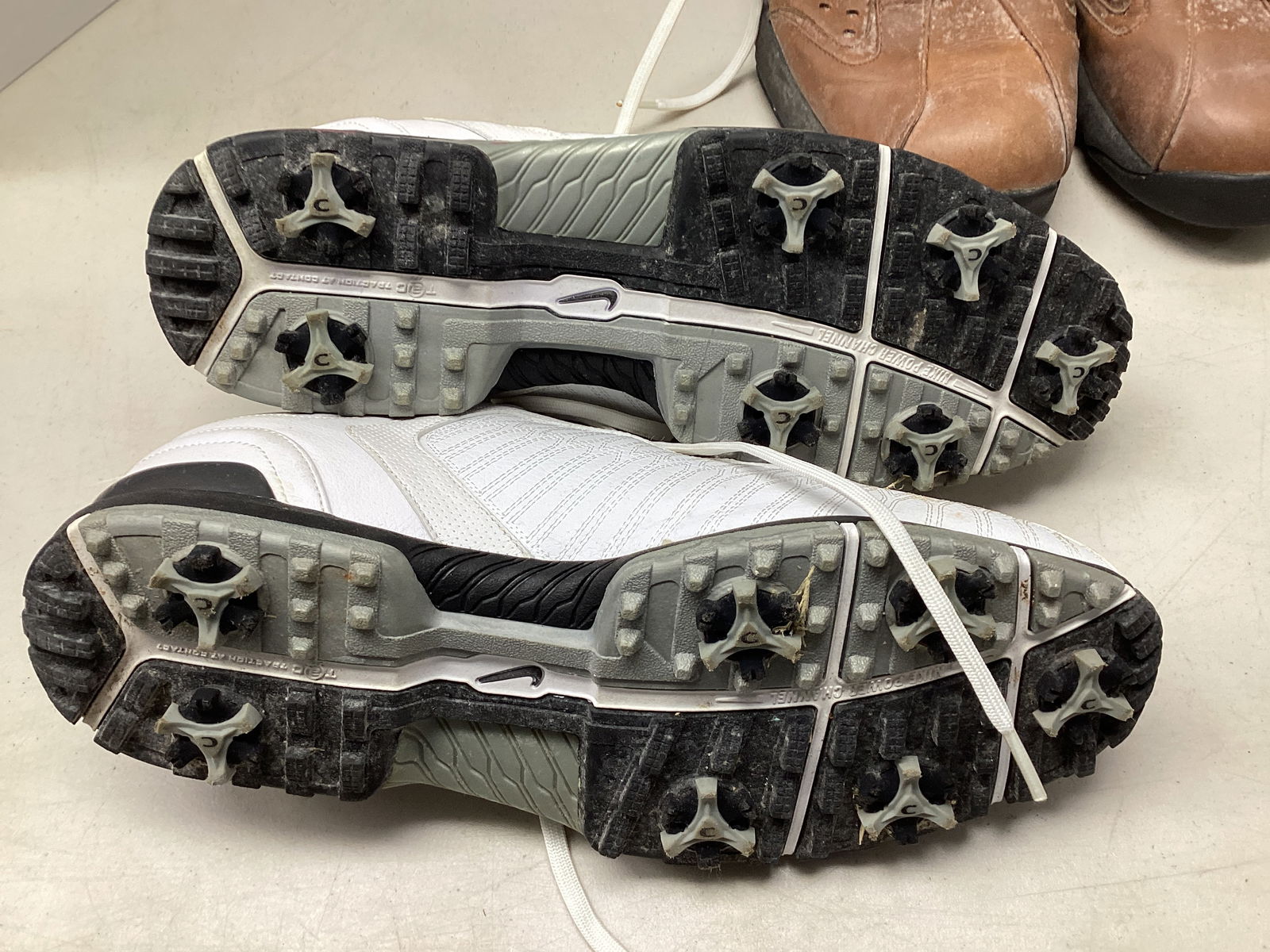 Four Pair of Men's Golf Shoes - 10