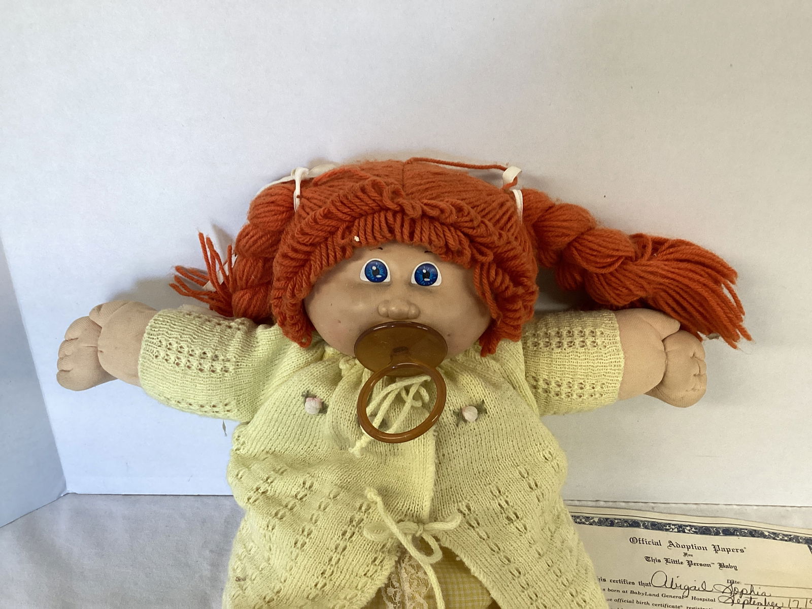 Cabbage Patch Doll with Adoption Papers - 2
