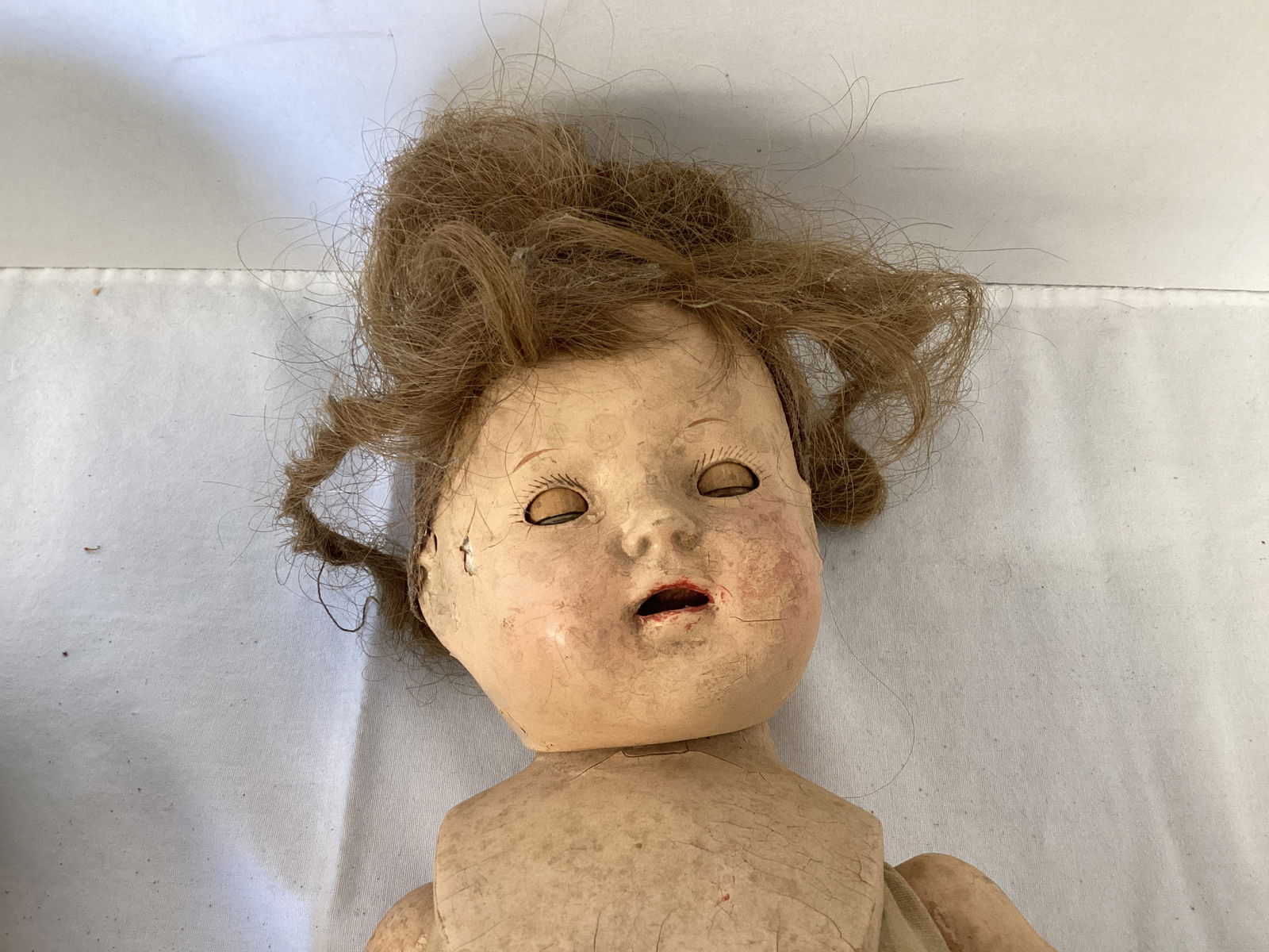 American Character Doll 15" Doll and Antique Composition Doll - 8