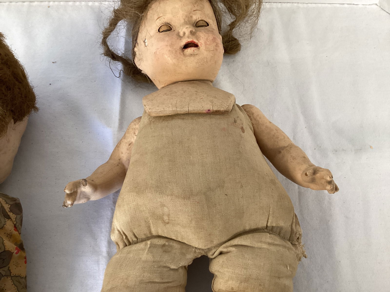 American Character Doll 15" Doll and Antique Composition Doll - 9