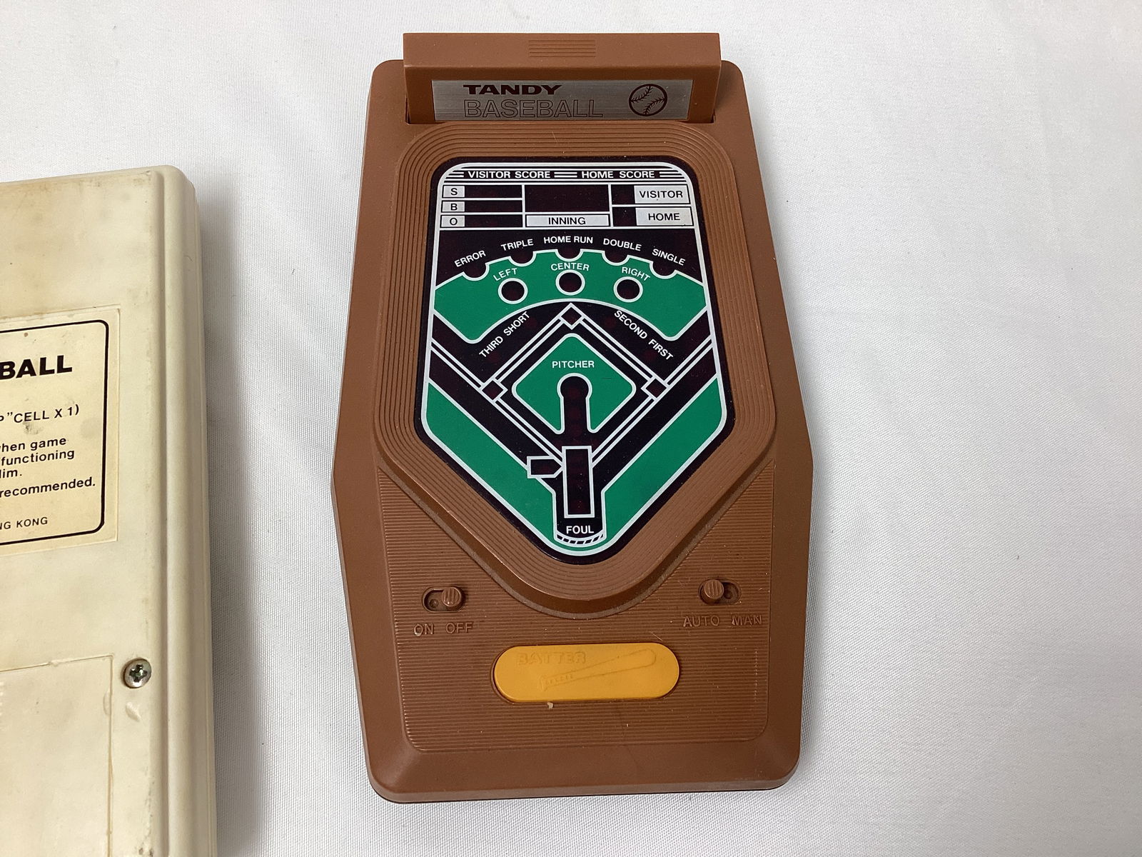 Conic Electronic Football and Tandy Electronic Baseball Games - 4