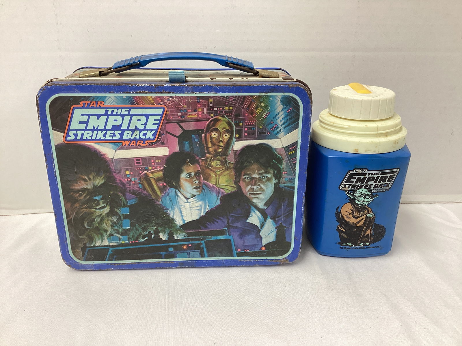 1980 Thermos Star Wars the Empire Strikes Back Lunchbox Set (1 of 9)