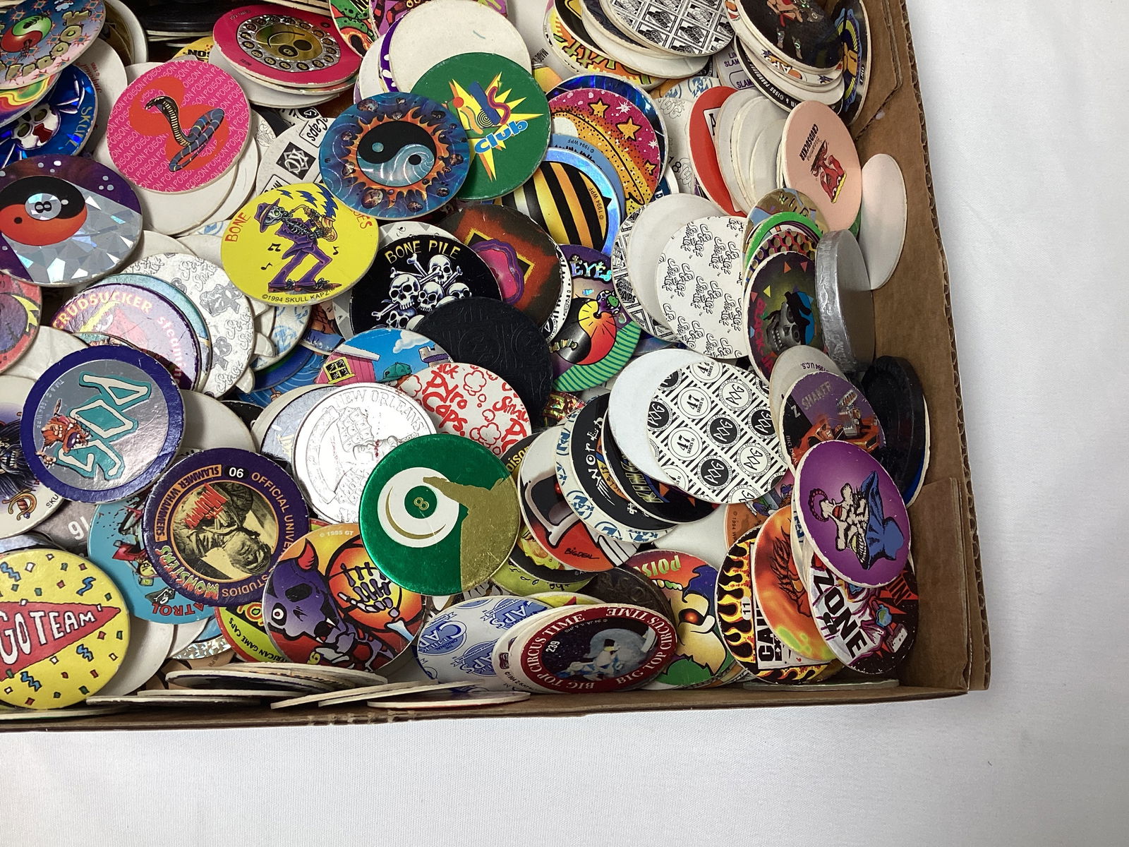 Large Collection of Pogs and Other Collectible Caps - 5