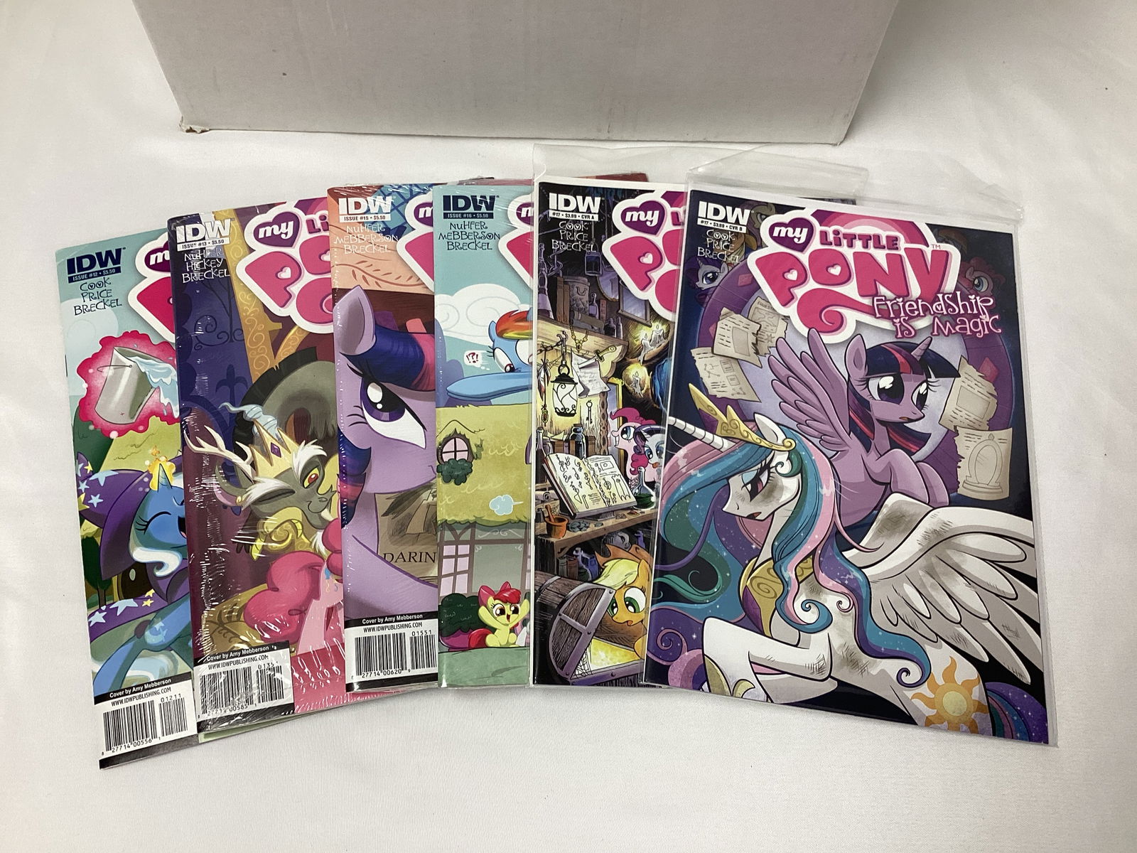 Short Box of IDW My Little Pony Comic Books - 2