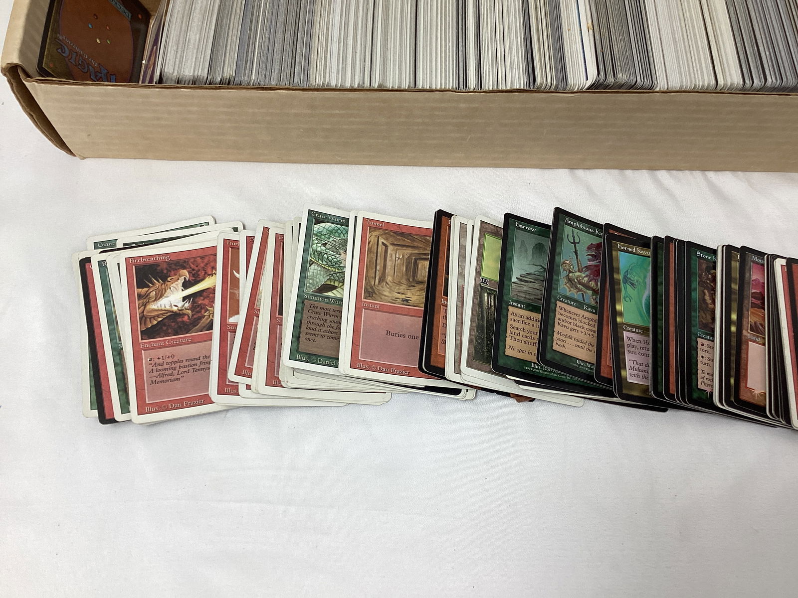 Long Box of Magic the Gathering Trading Card Game Cards - 2