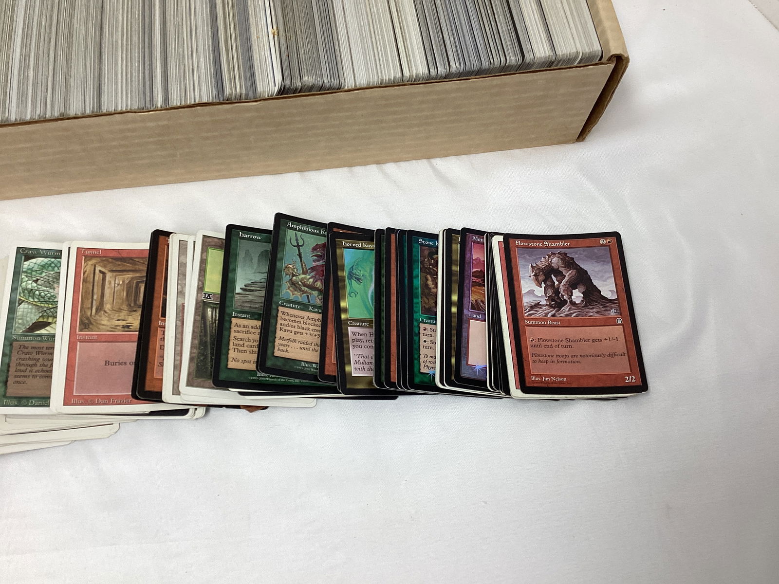 Long Box of Magic the Gathering Trading Card Game Cards - 3