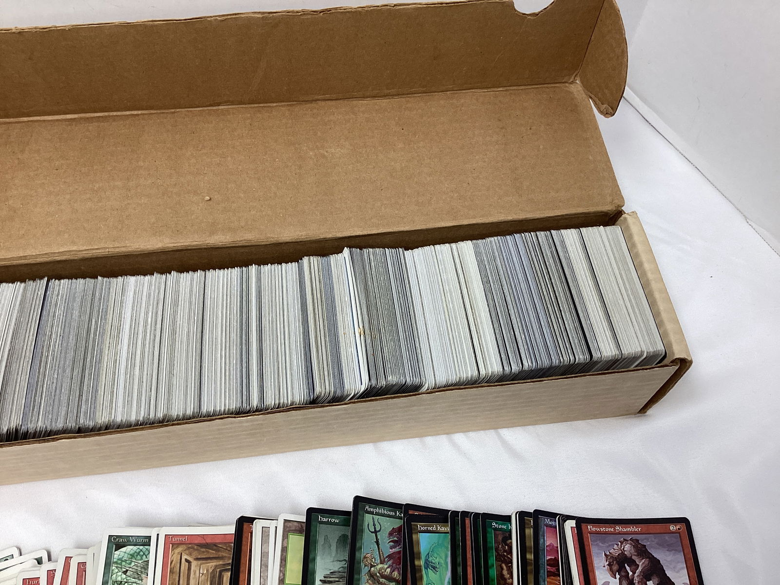 Long Box of Magic the Gathering Trading Card Game Cards - 5