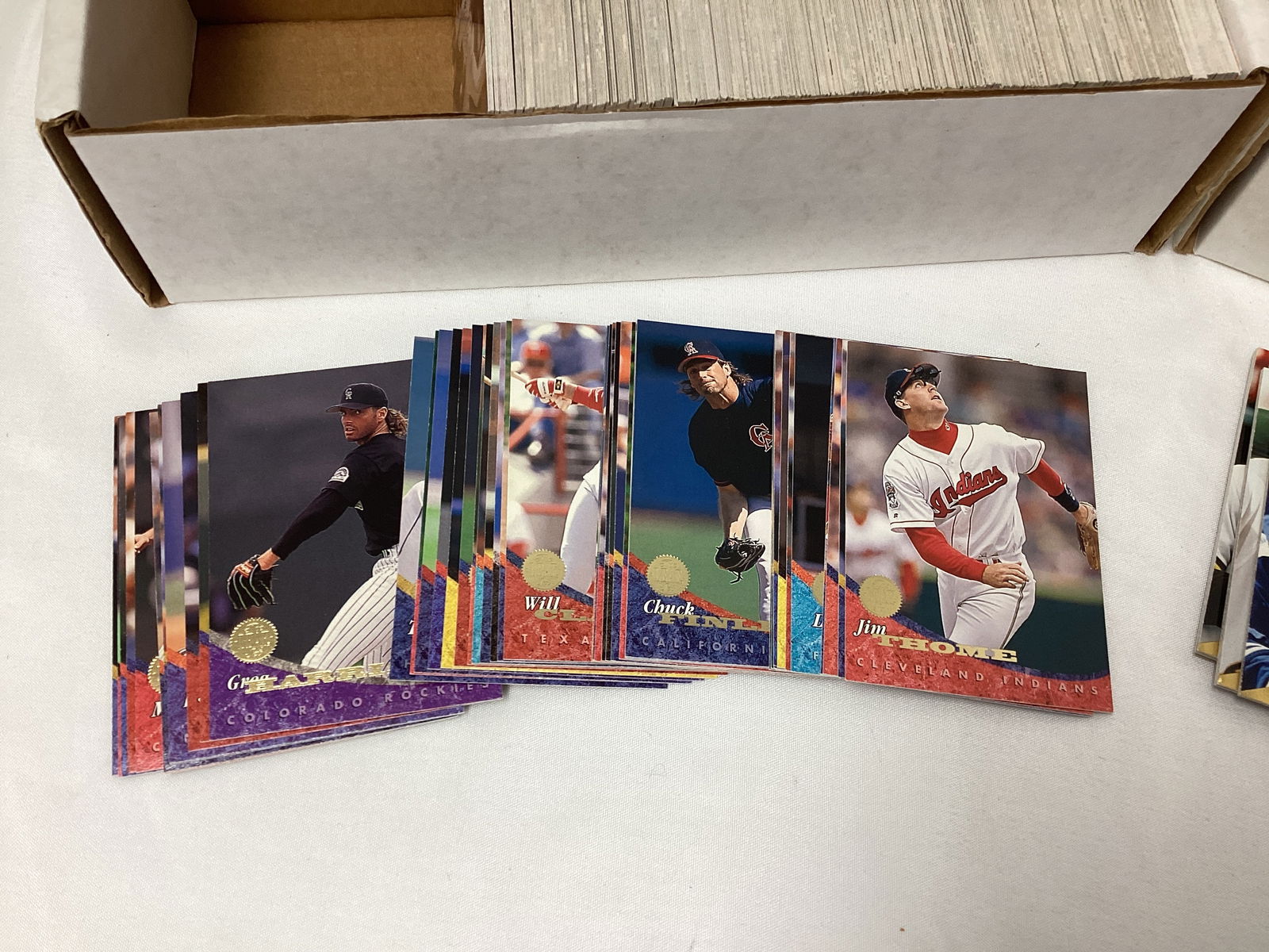 1994 Leaf and 1996 Pinnacle Baseball Cards - 2