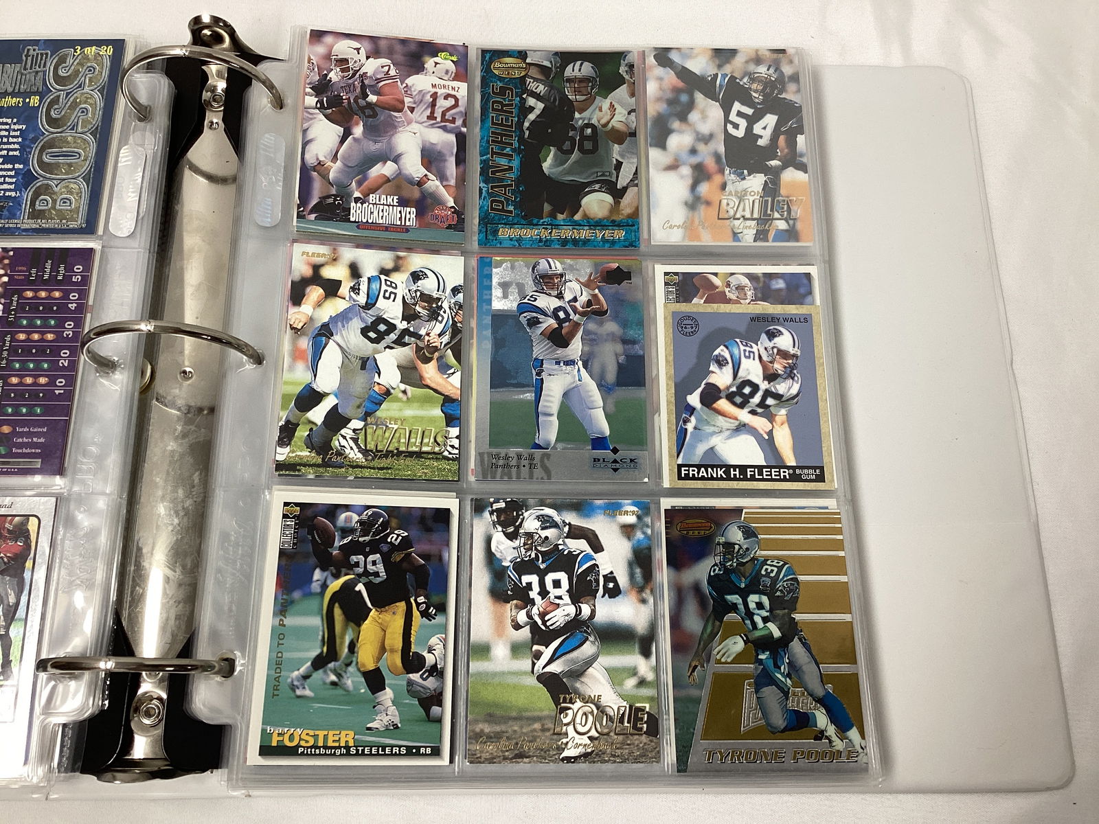 Binder of NFL Football Cards - 12