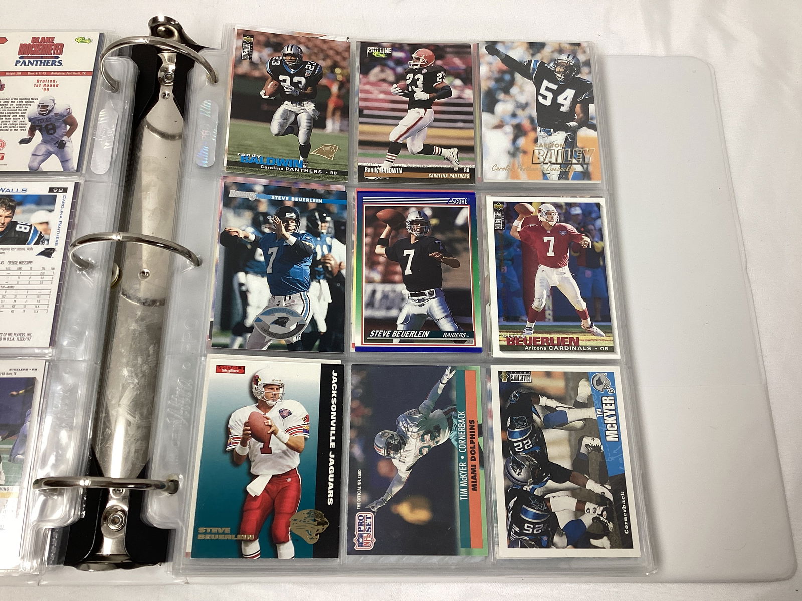Binder of NFL Football Cards - 13