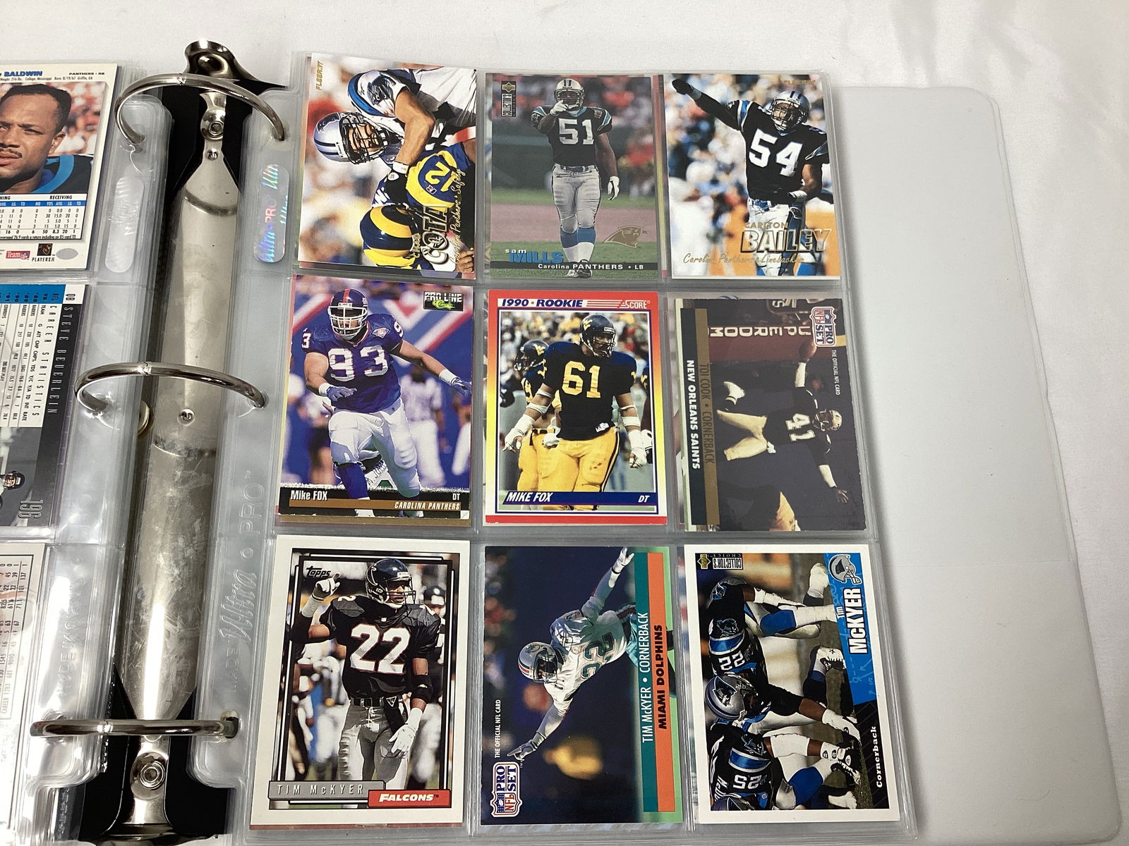 Binder of NFL Football Cards - 14