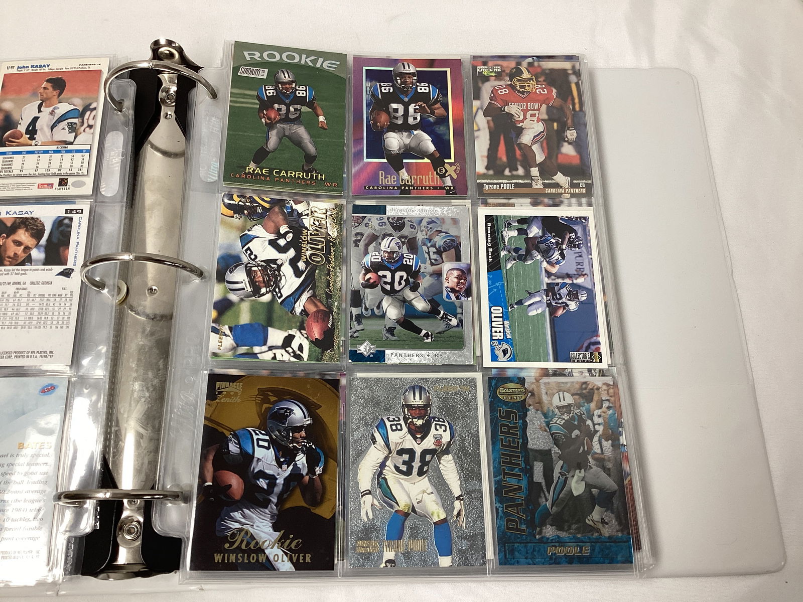 Binder of NFL Football Cards - 6