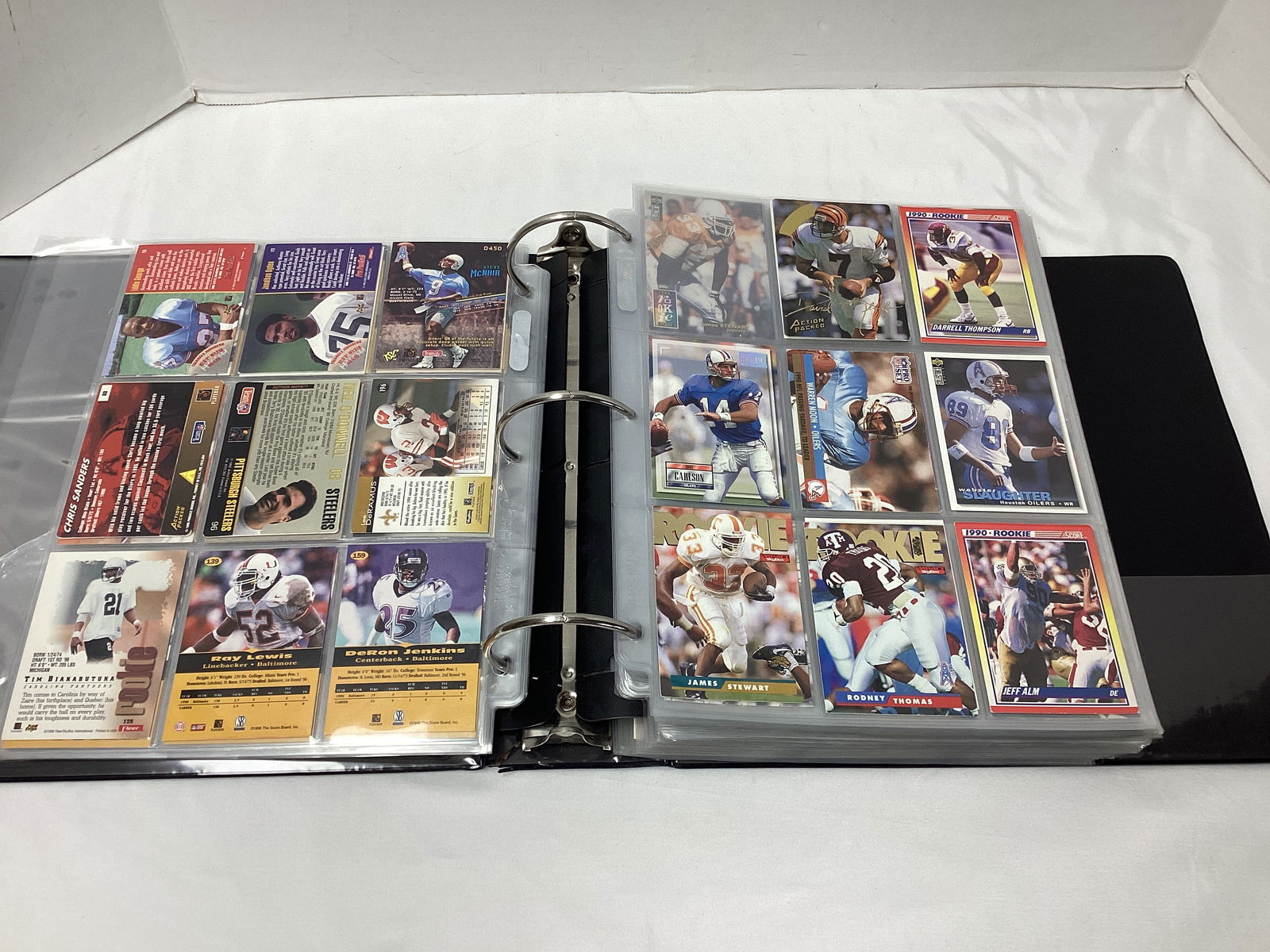 Binder of NFL Football Cards - 3