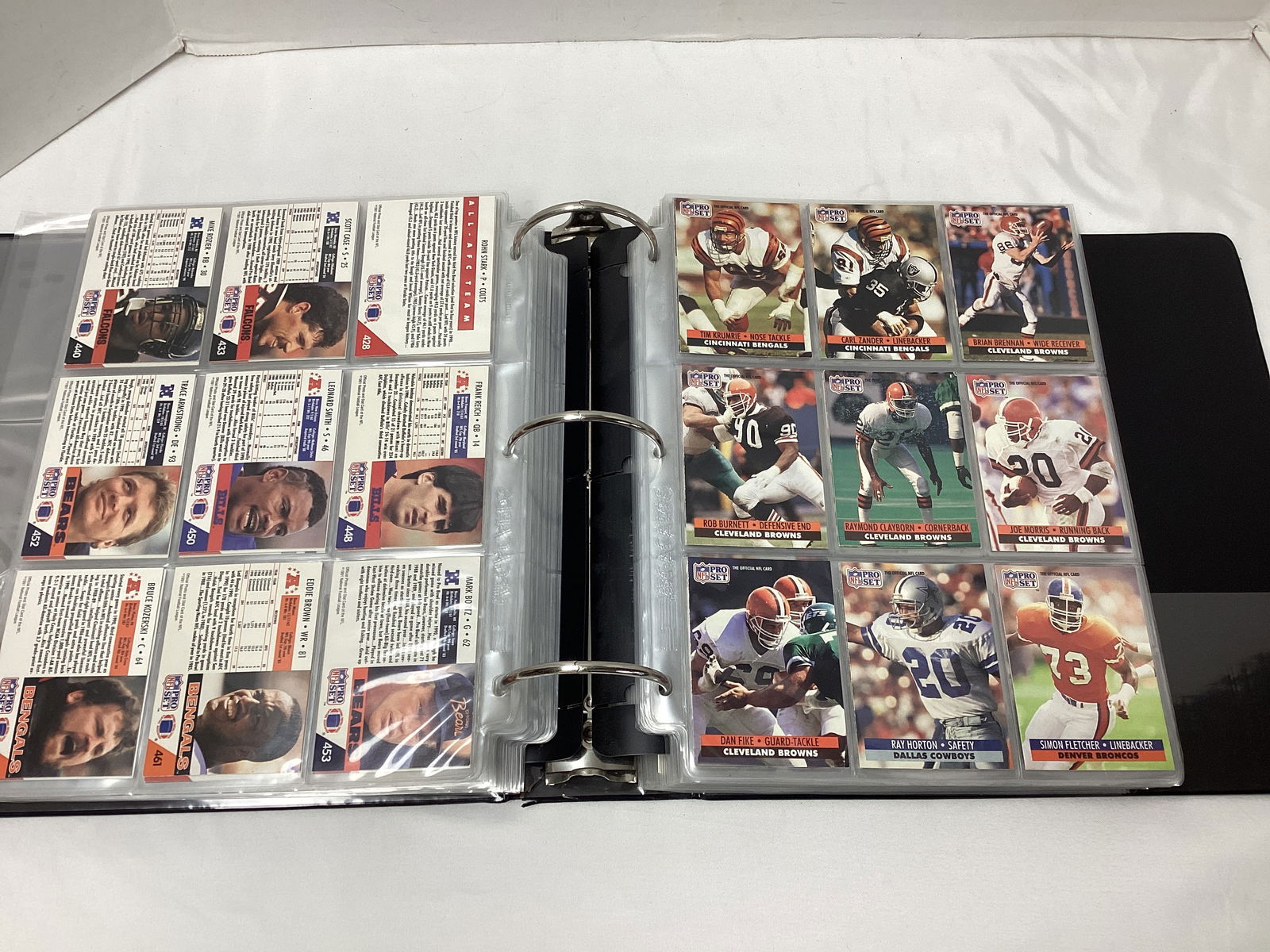 Binder of NFL Football Cards - 5