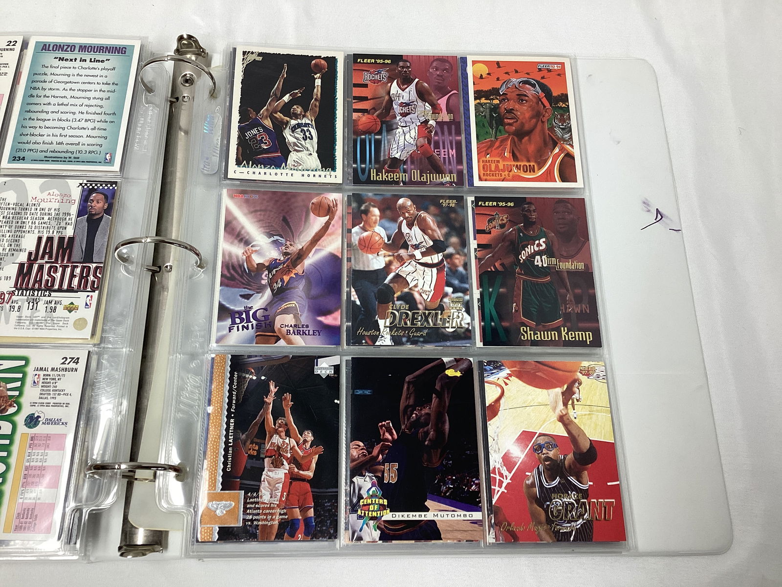 Binder of NBA Basketball Cards - 6