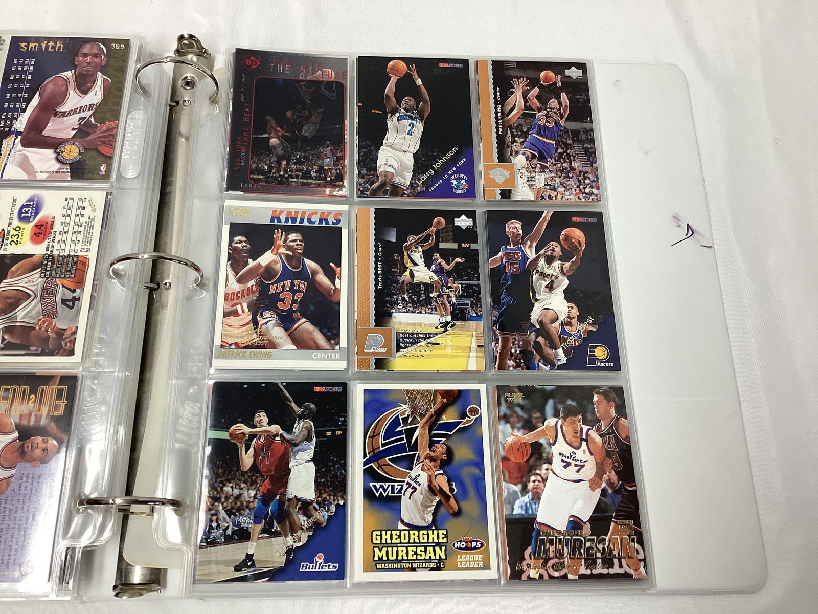 Binder of NBA Basketball Cards - 8