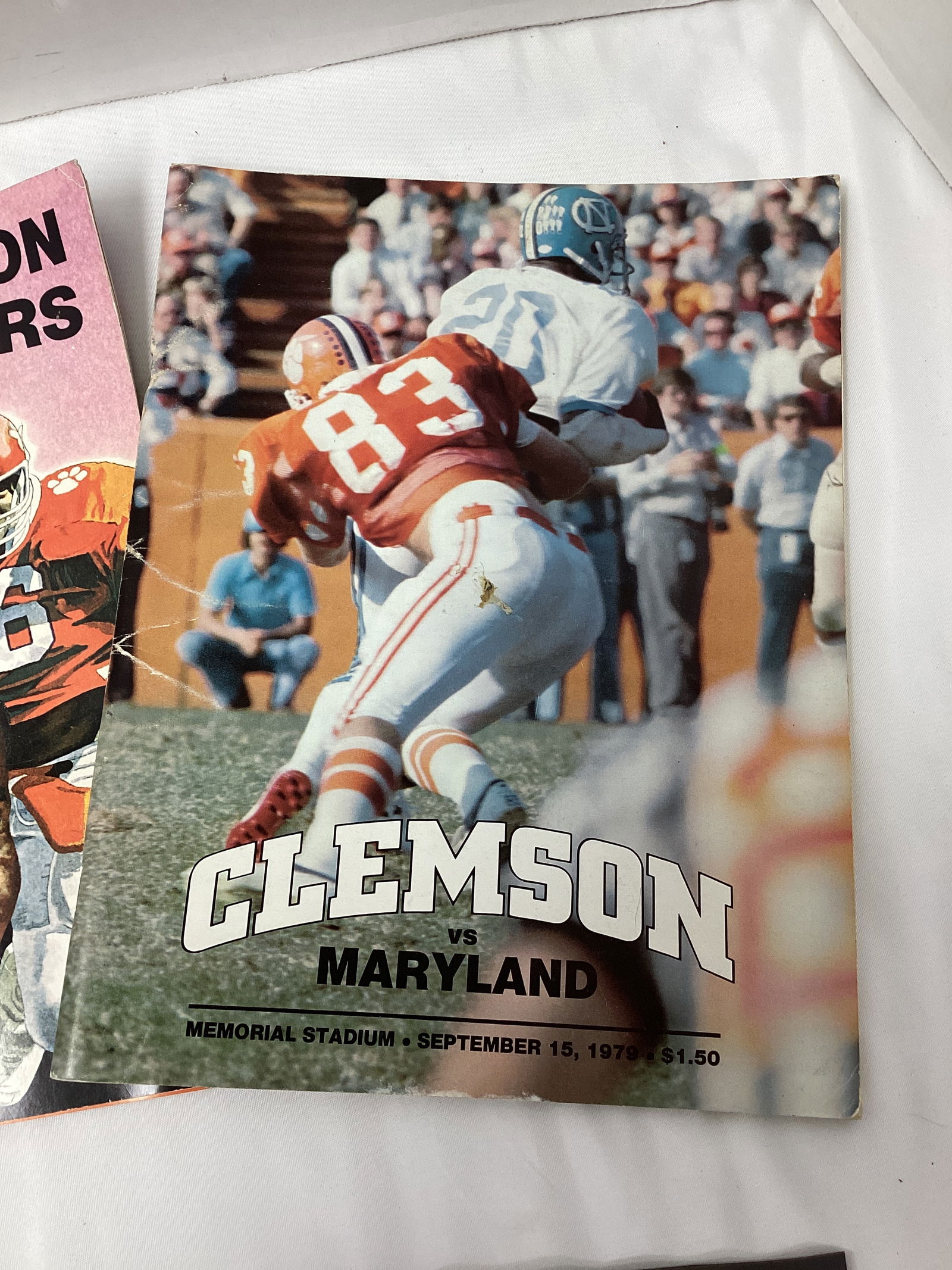 Clemson Tigers Football Programs and Ticket Stubs - 5