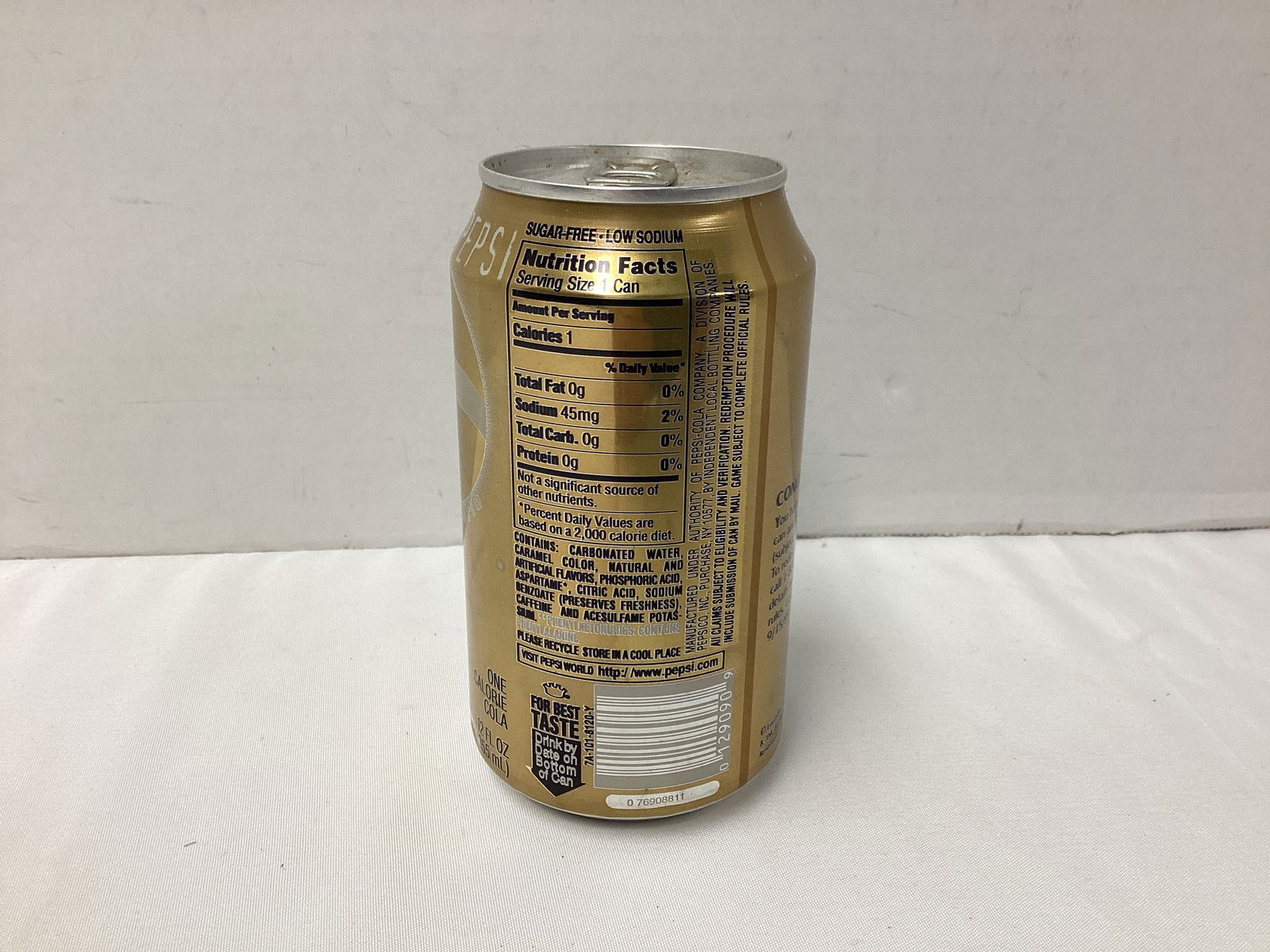 Rare Star Wars Pepsi Gold Yoda Soda Can - 2